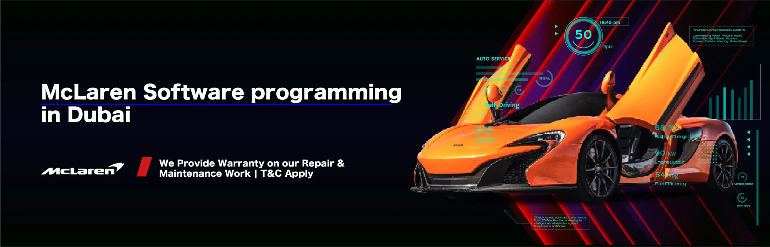 McLaren Software Programming Services in Dubai