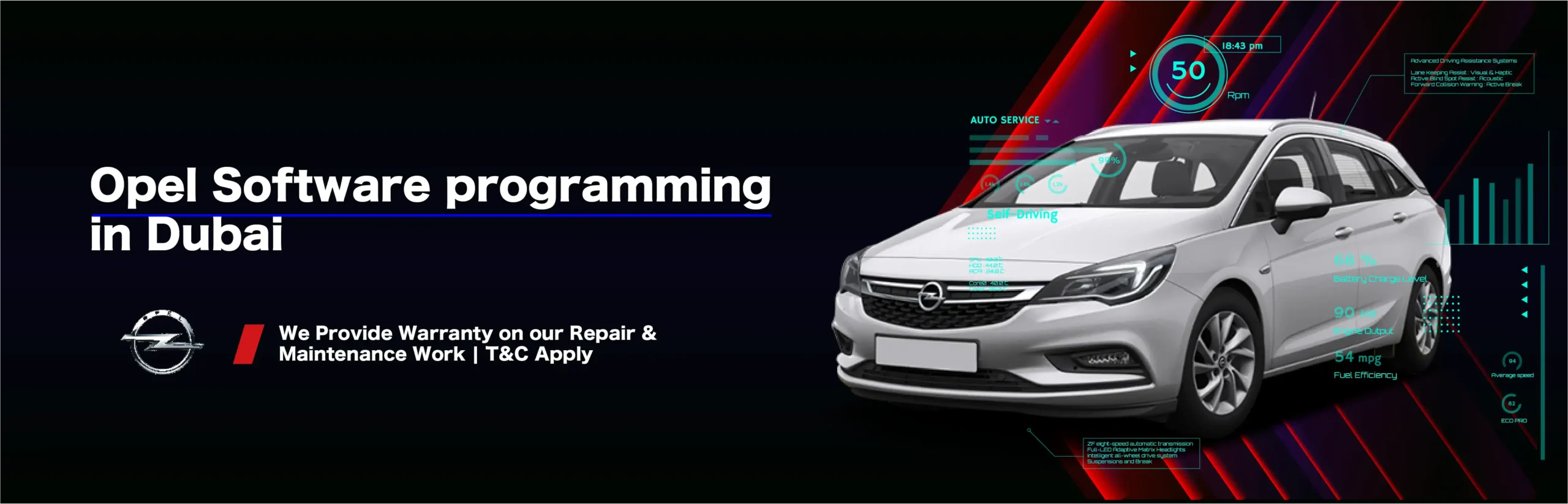 Opel Software Programming Services in Dubai