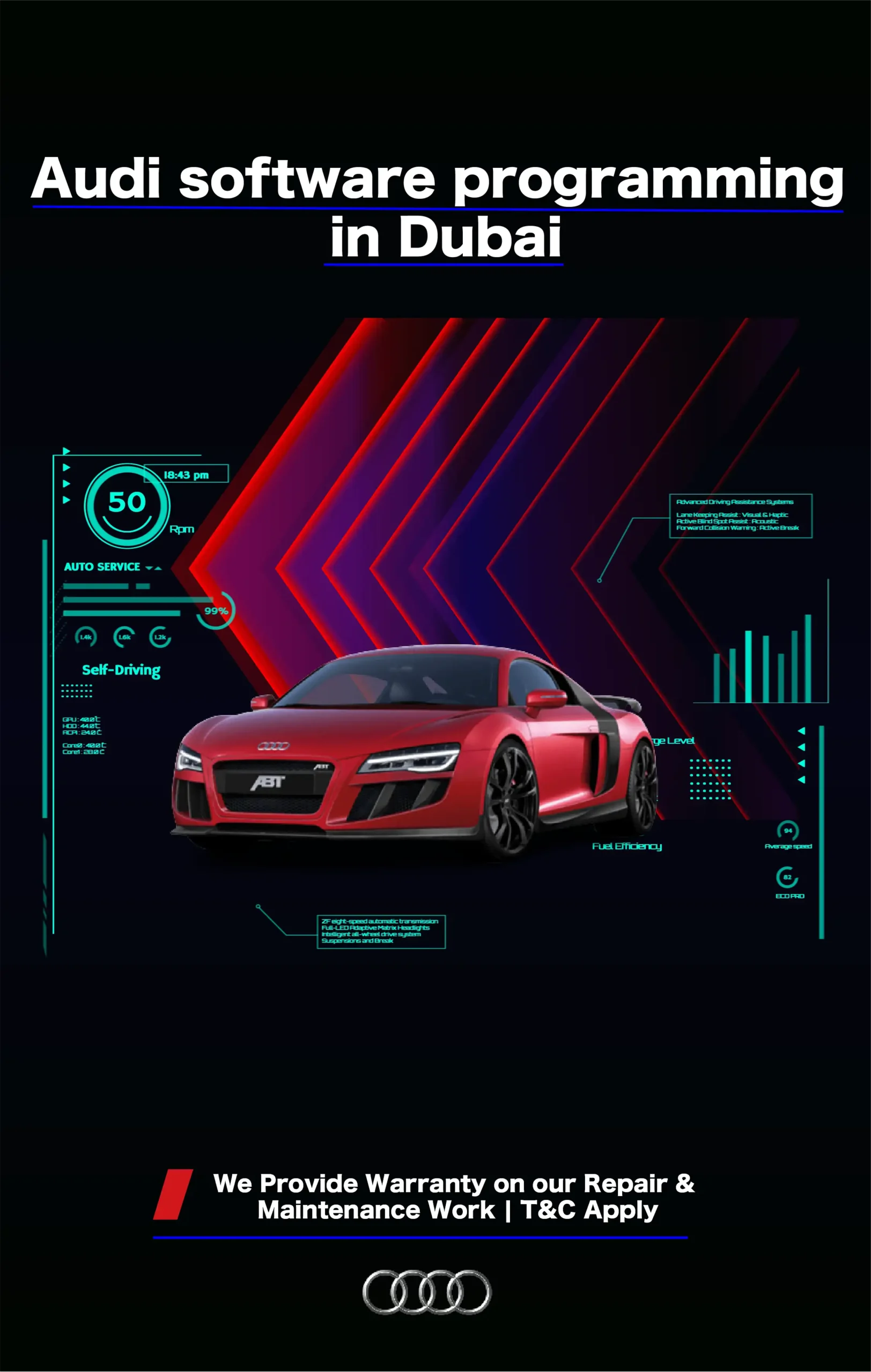 Audi Software Programming Services in Dubai