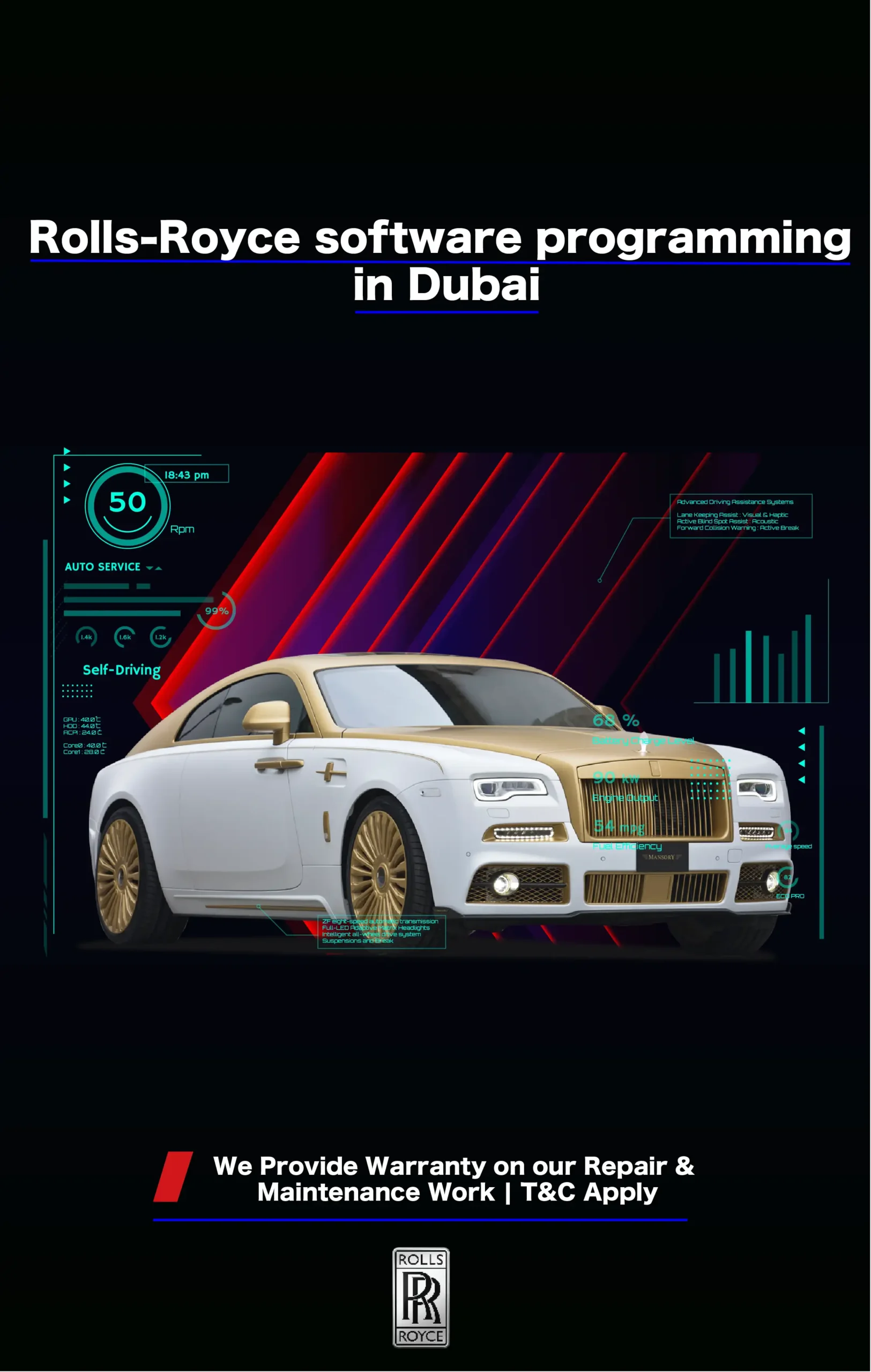 Rolls Royce Software Programming Services in Dubai