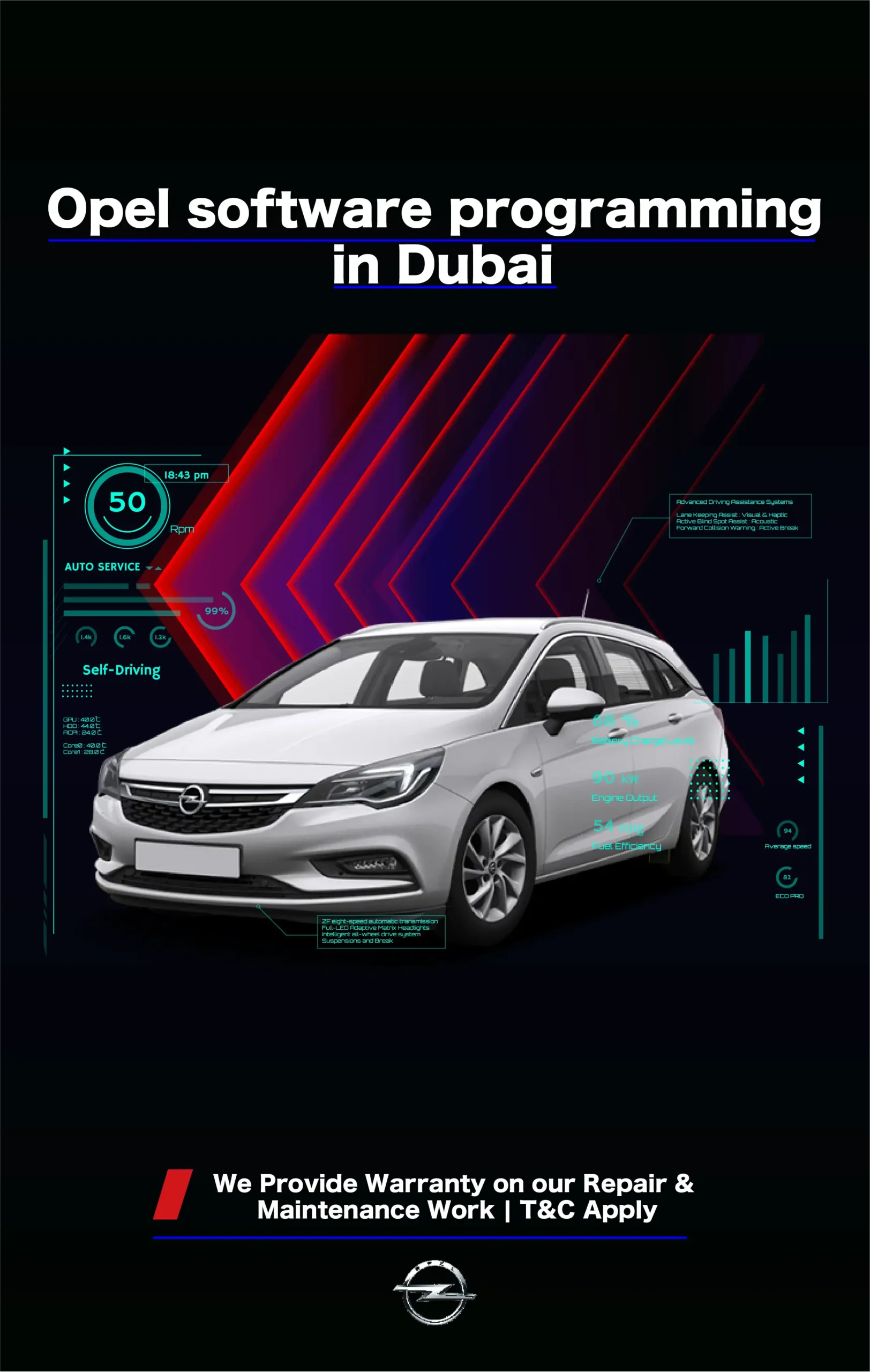 Opel Software Programming Services in Dubai