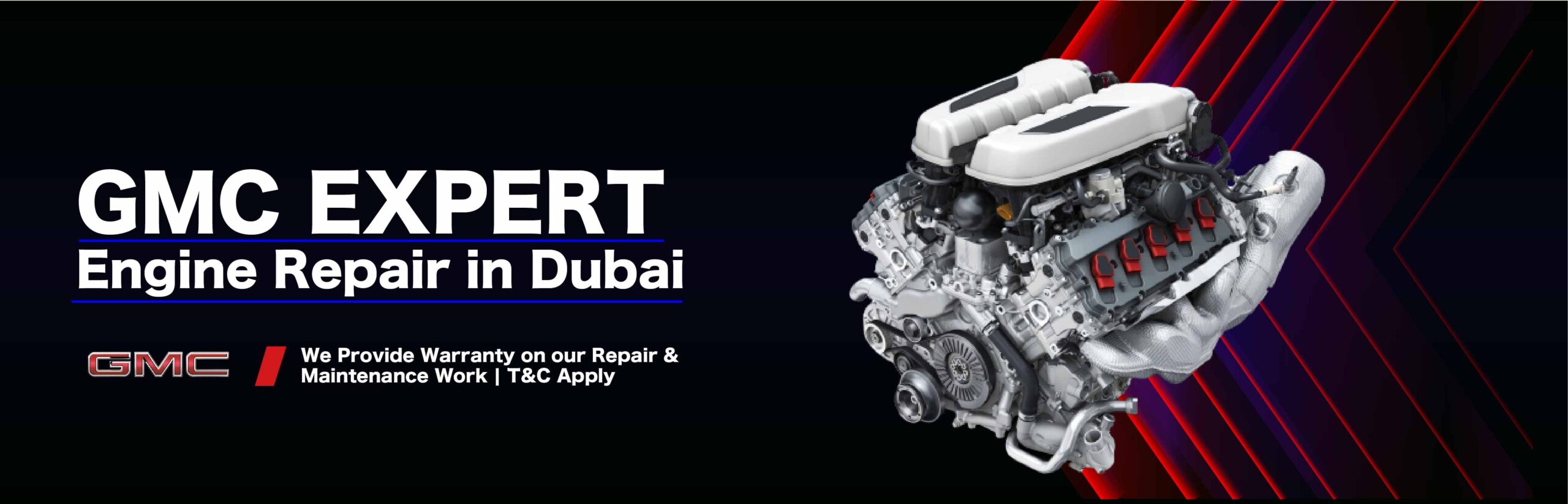 Best GMC Expert Engine Repair in Dubai