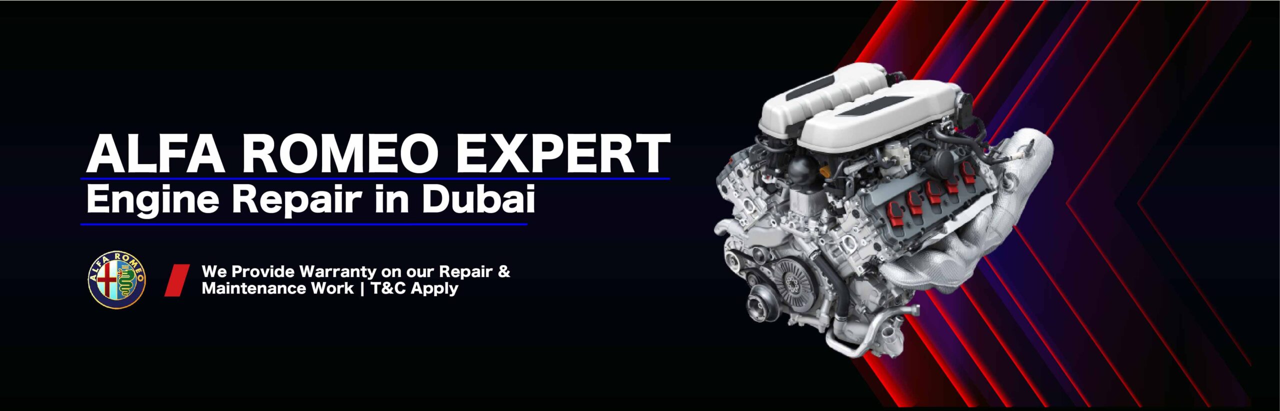 Alfa Romeo Engine Repair Services