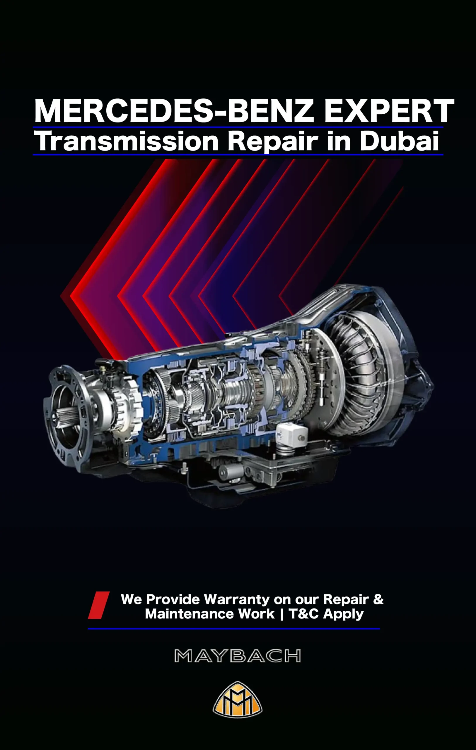 Expert Mercedes-Benz Transmission Repair Services in Dubai