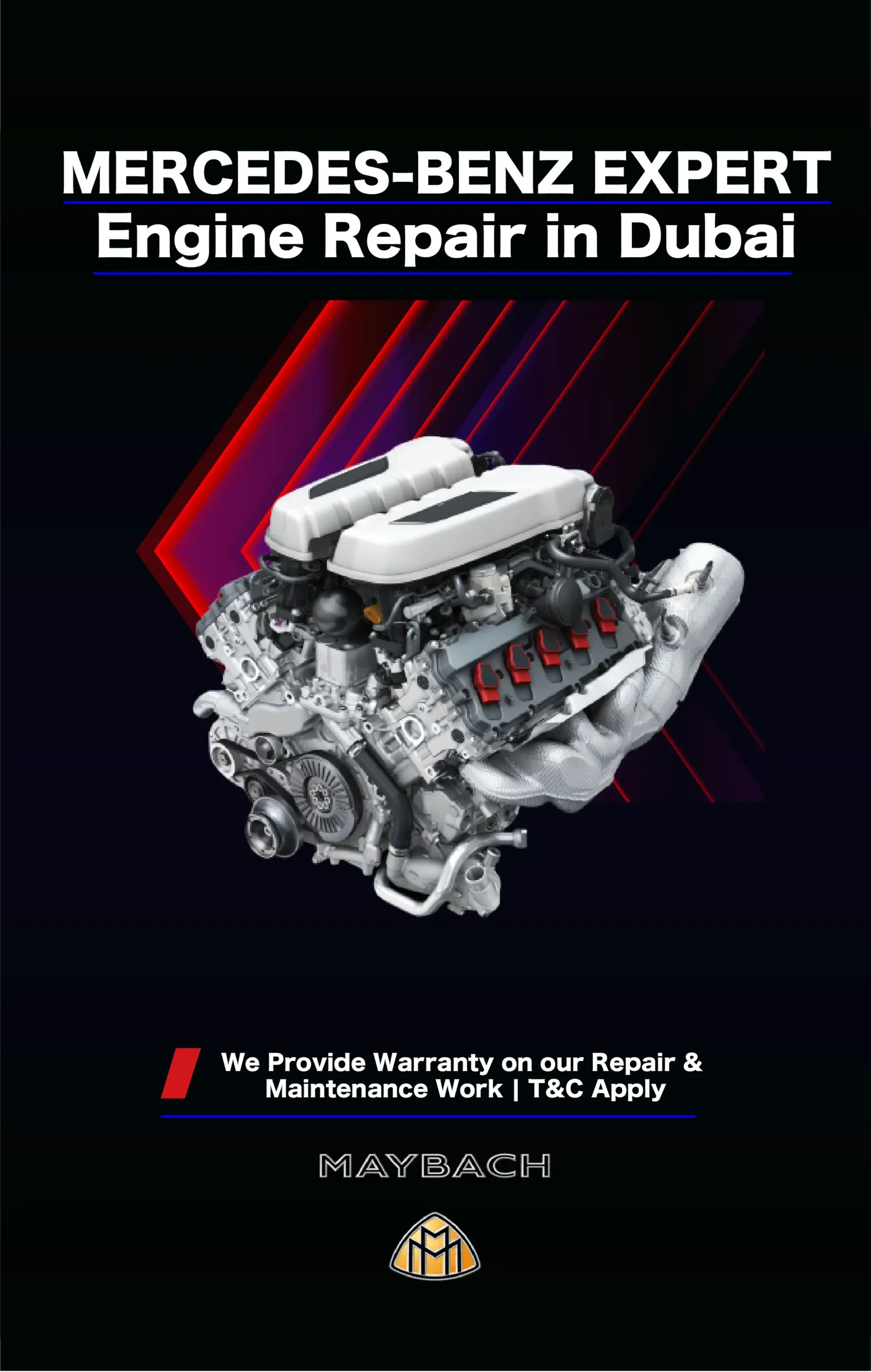 Expert Mercedes-Benz Engine Repair Services in Dubai