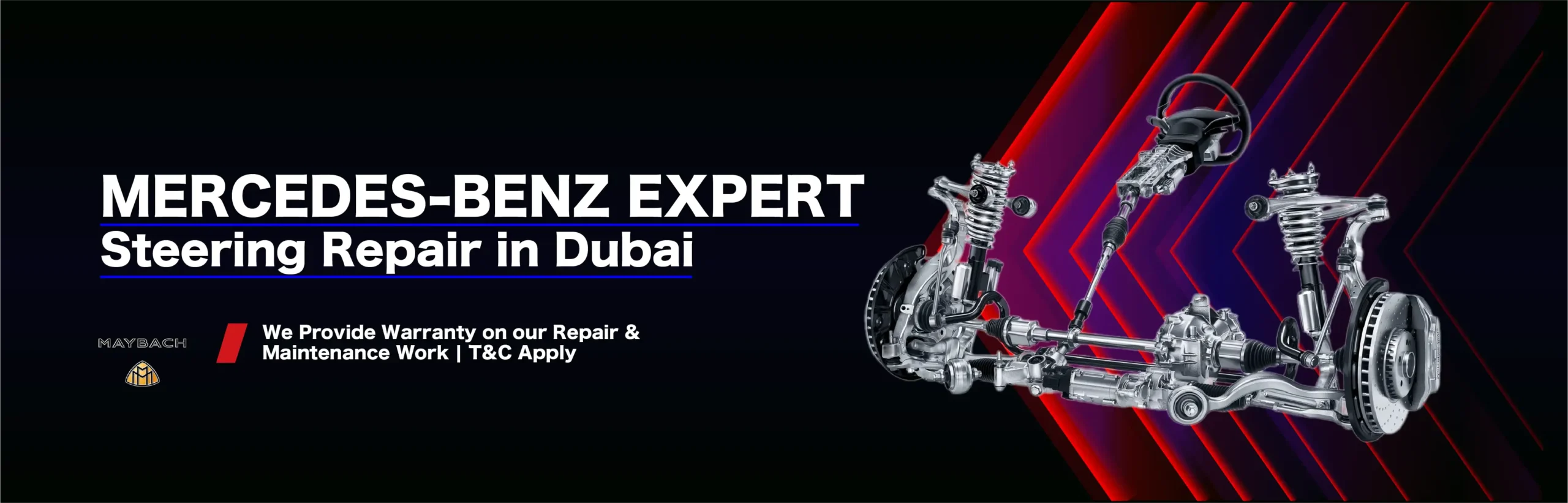 Mercedes-Benz Steering Repair in Dubai