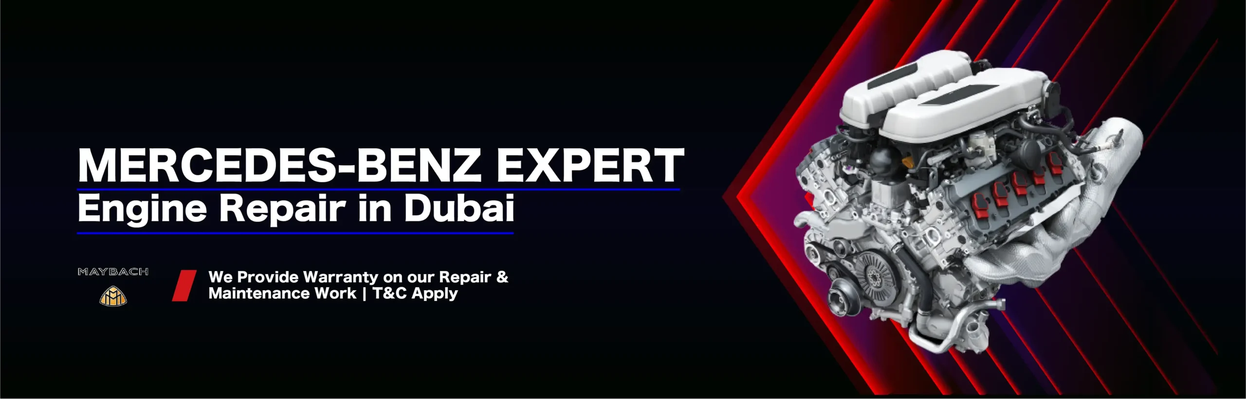 Expert Mercedes-Benz Engine Repair Services in Dubai