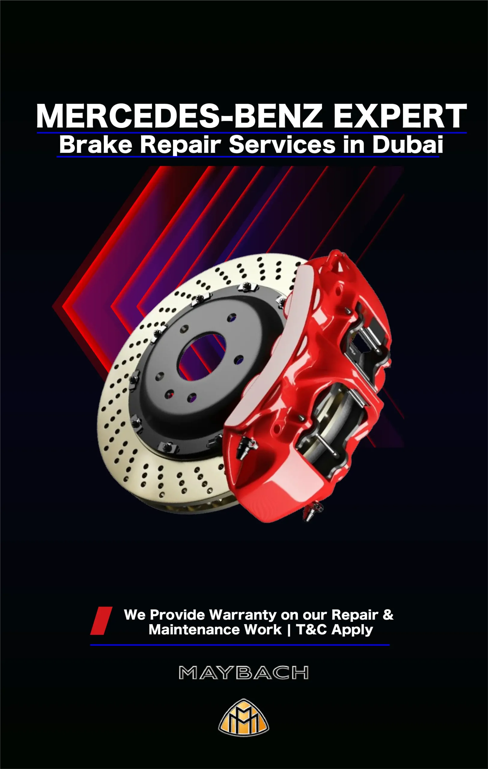 Mercedes-Benz Brake Repair Service in Dubai