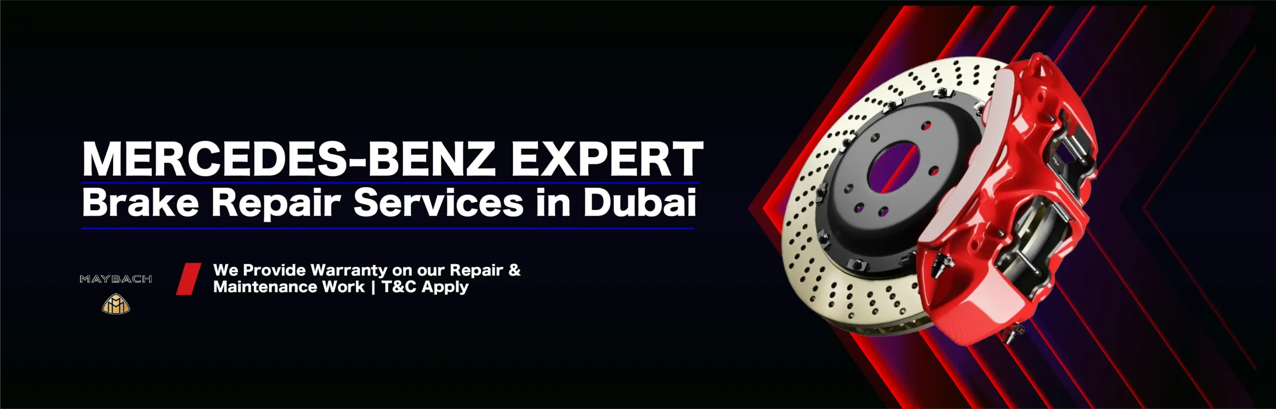 Mercedes-Benz Brake Repair Service in Dubai