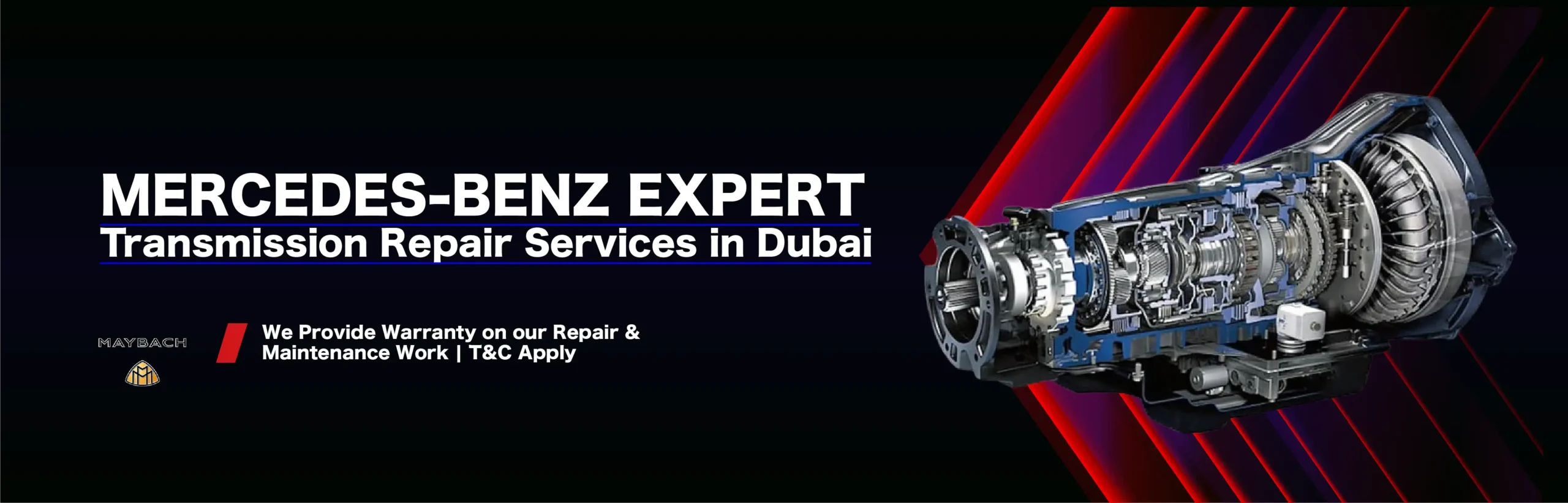 Expert Mercedes-Benz Transmission Repair Services in Dubai