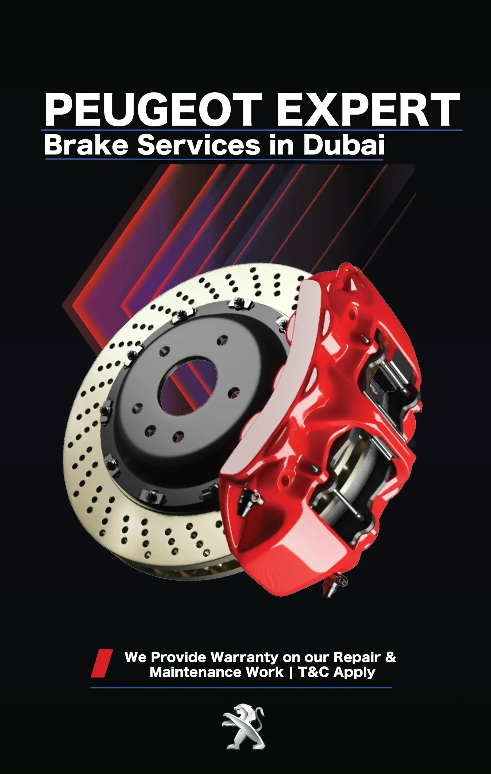 Expert Peugeot Brake Service in Dubai