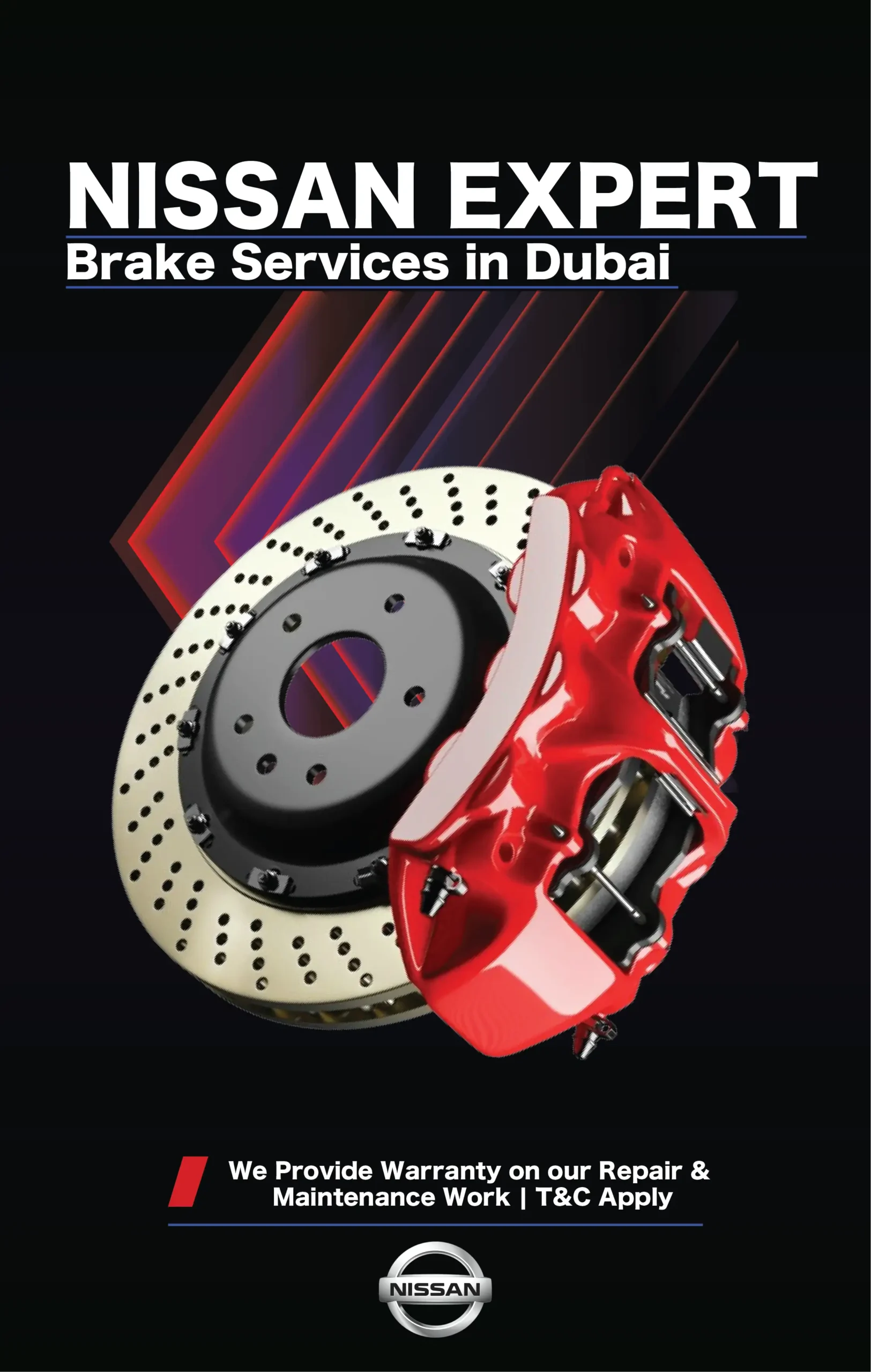 Expert Nissan Brake Repair Service in Dubai