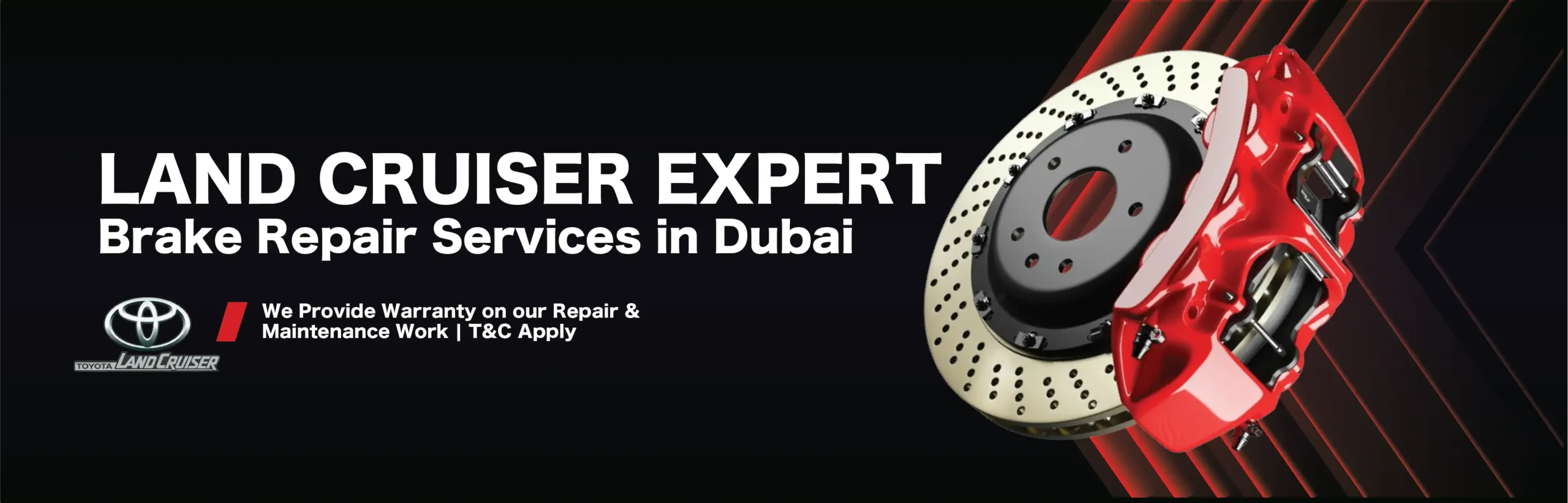 Land Cruiser Brake Repair Service in Dubai