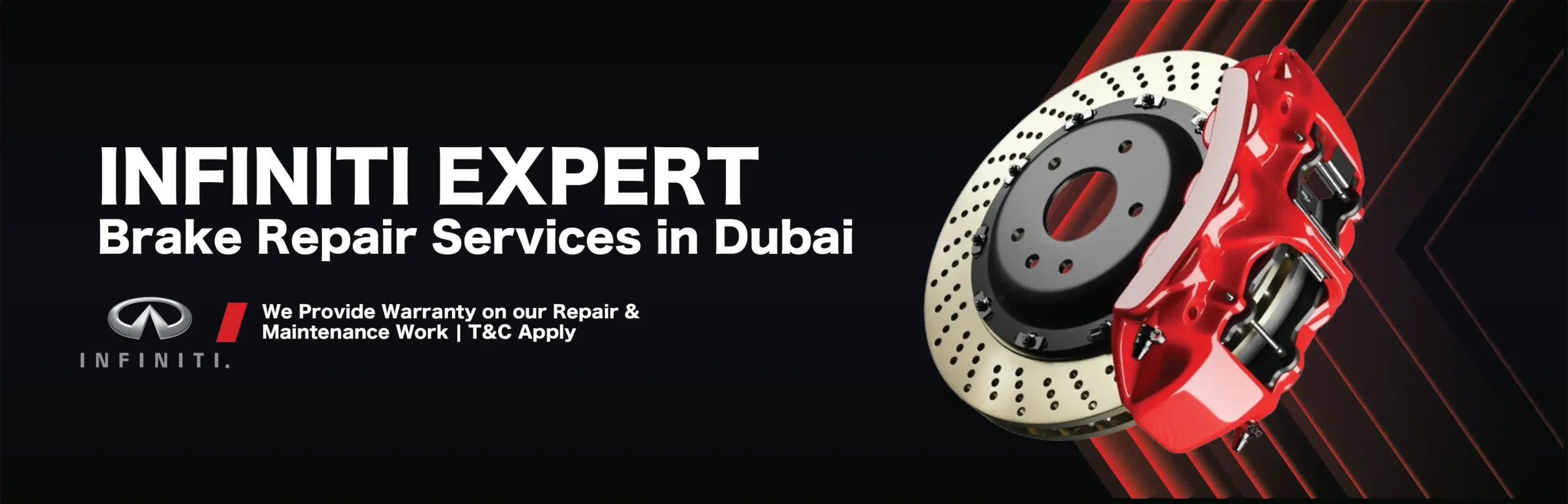 Infiniti Brake Service in Dubai