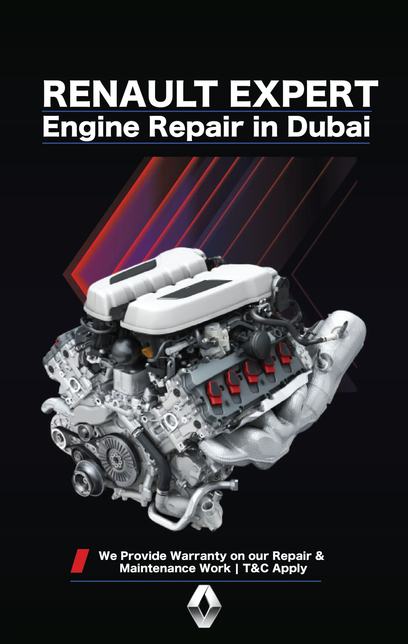 Expert Renault Engine Repair Services in Dubai