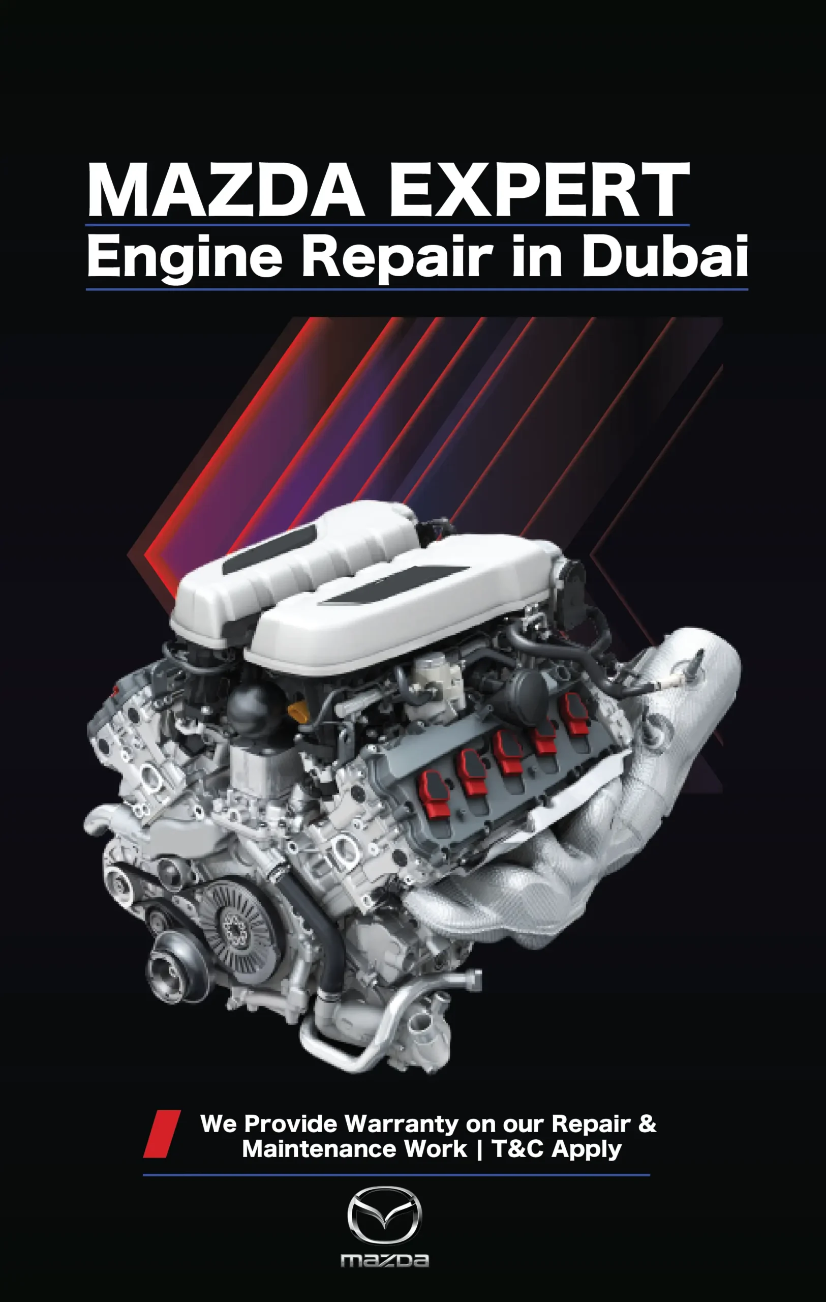 Expert Mazda Engine Repair Services in Dubai