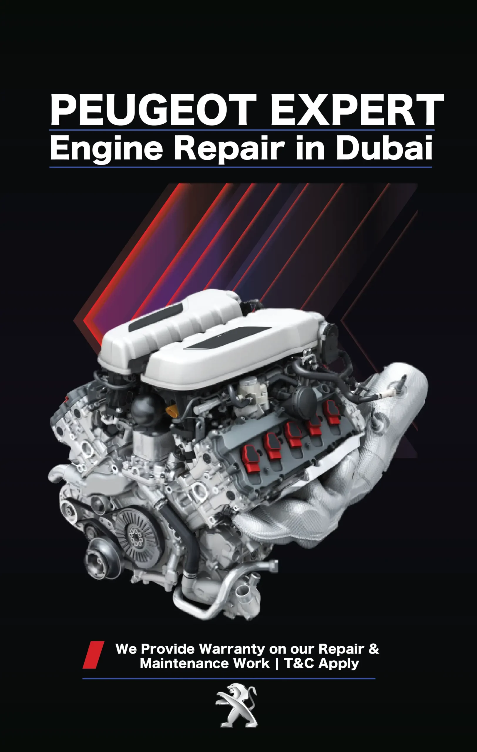 Expert Peugeot Engine Repair Services in Dubai