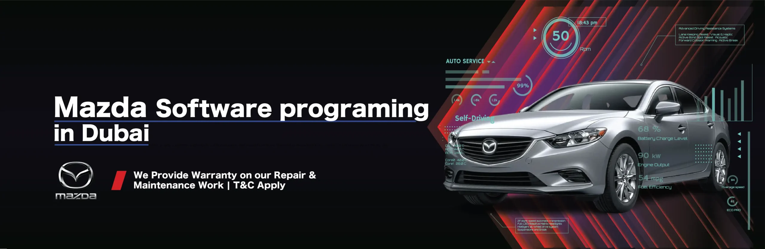 Mazda Software Programming Services in Dubai