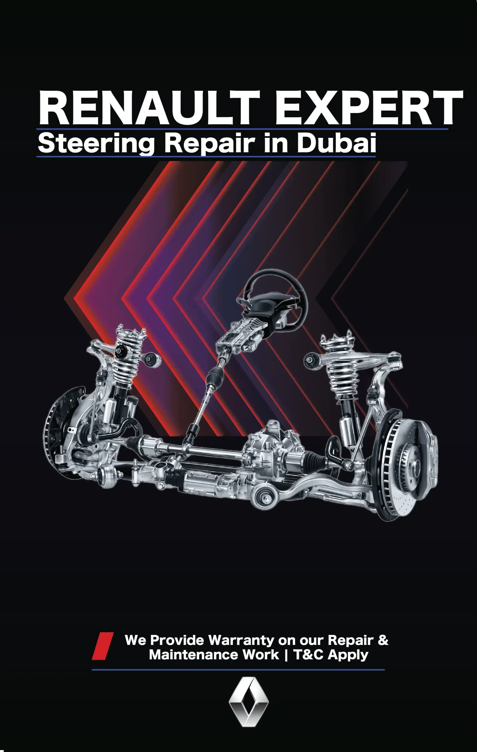 Renault Steering Repair and Service in Dubai