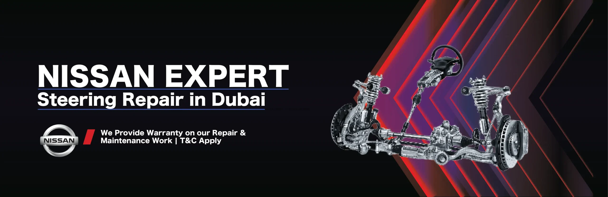 Nissan Steering Repair and Service in Dubai