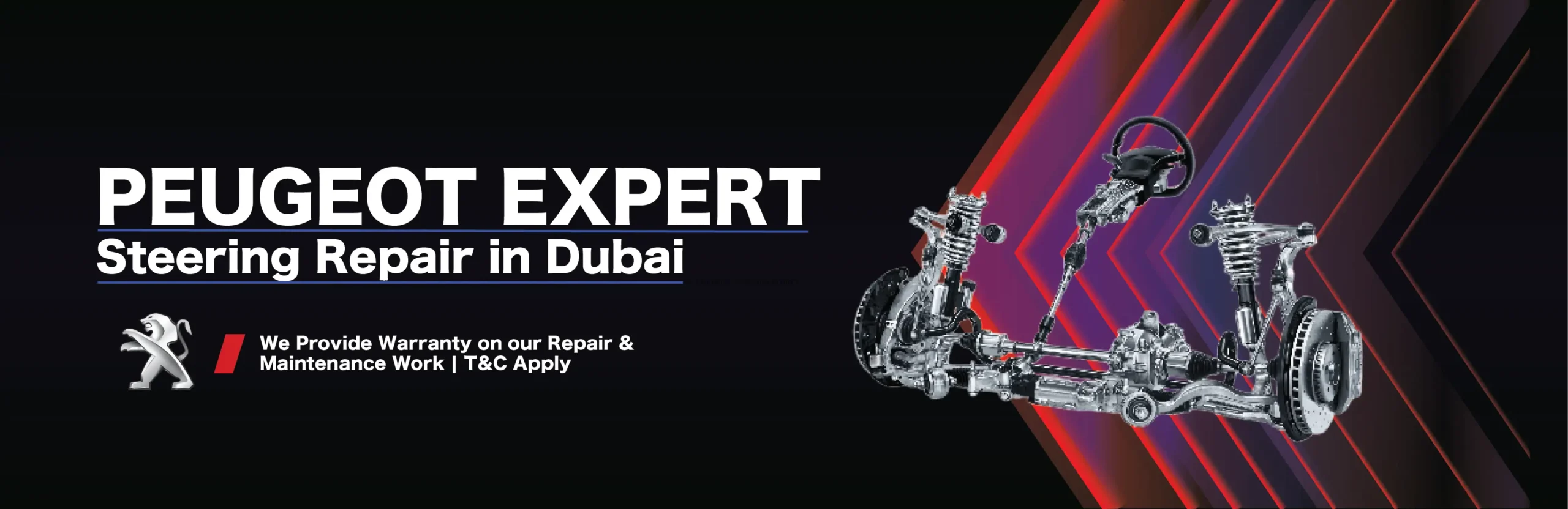 Peugeot Steering Repair and Service in Dubai