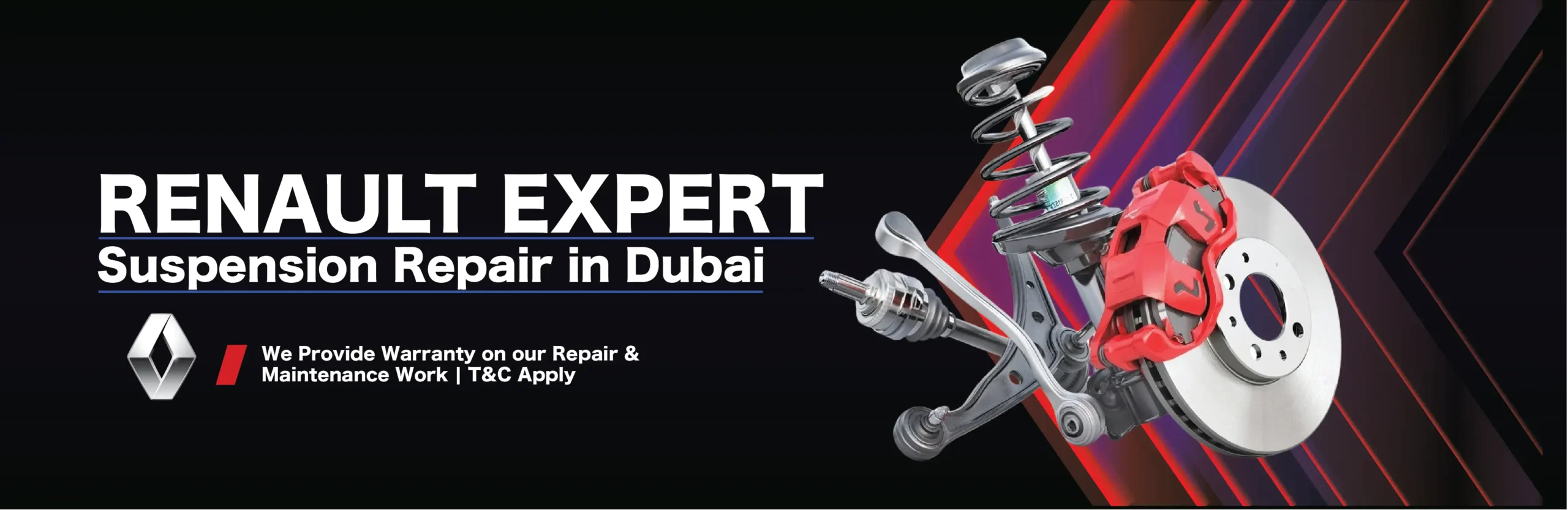 Renault Suspension Repair and Replacement in Dubai