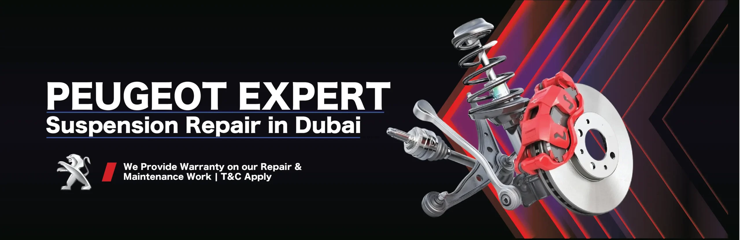 Peugeot Suspension Repair and Replacement in Dubai