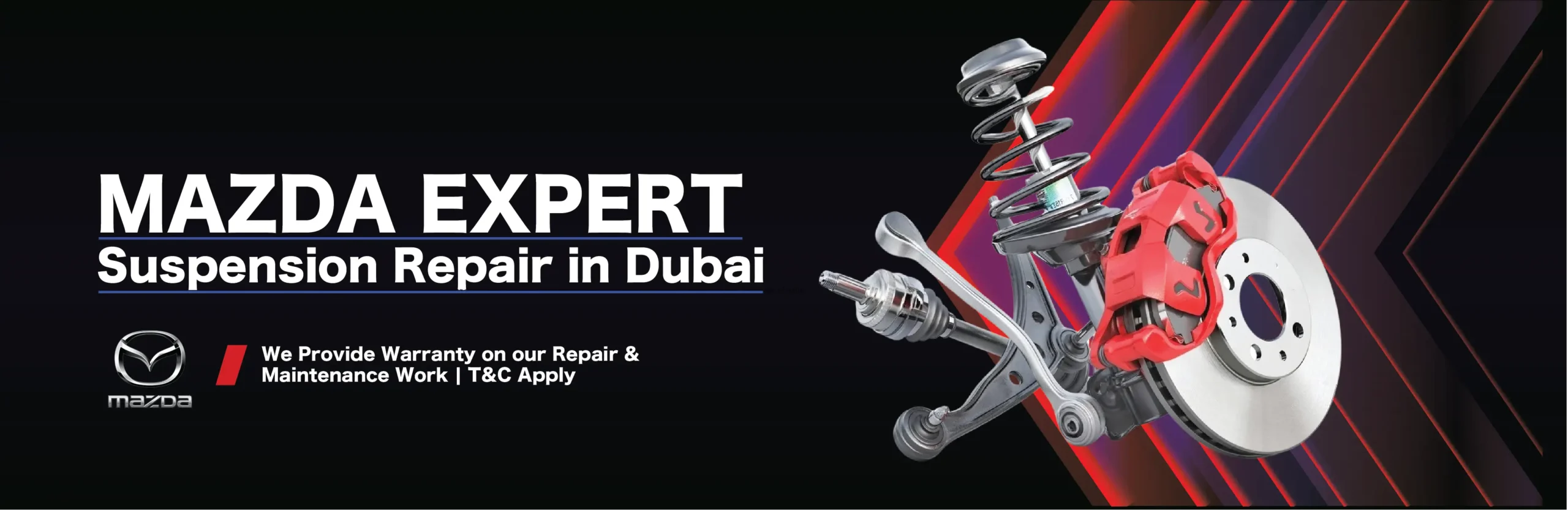 Mazda Suspension Repair and Replacement in Dubai