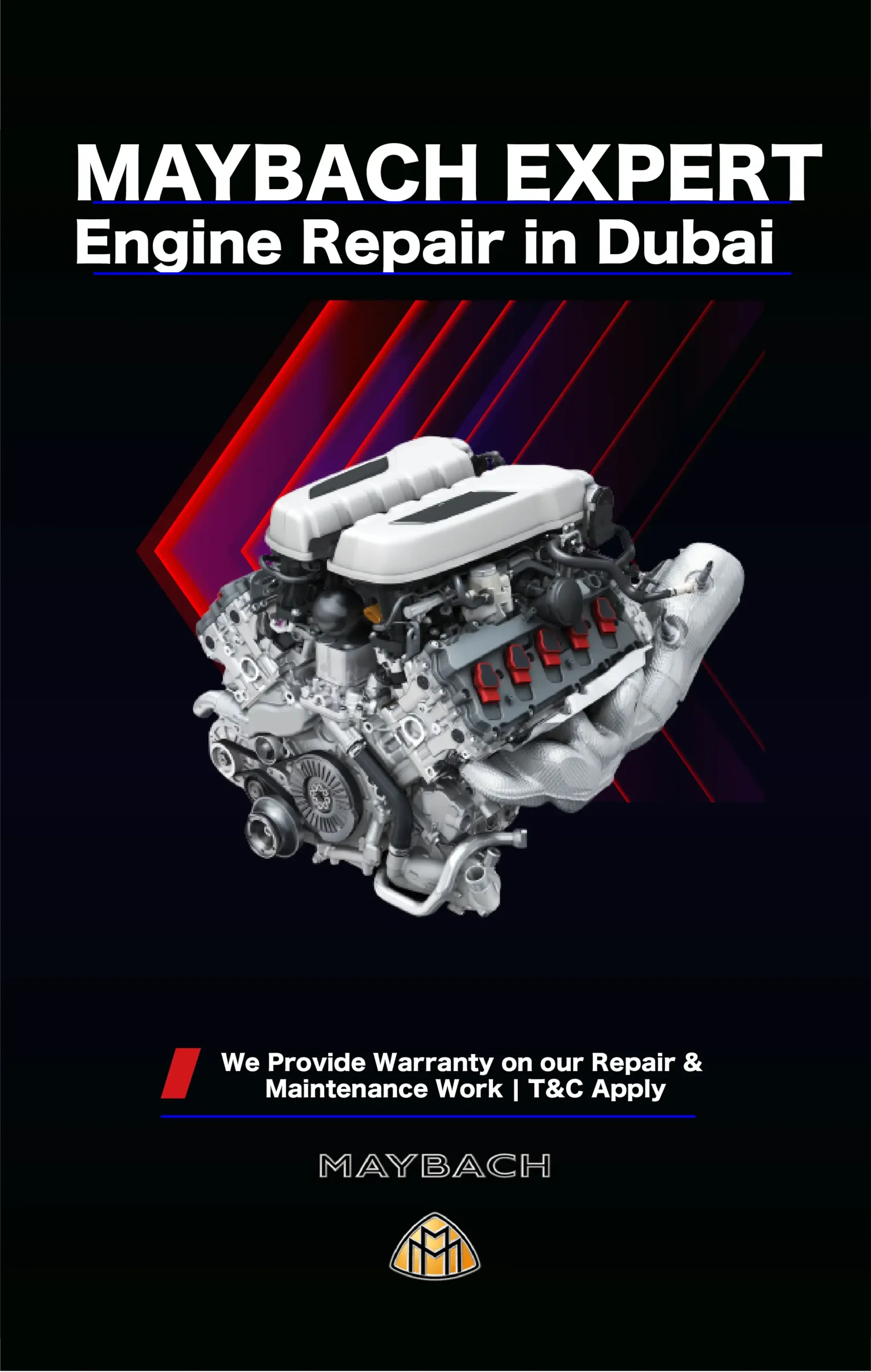 Expert Maybach Engine Repair in Dubai