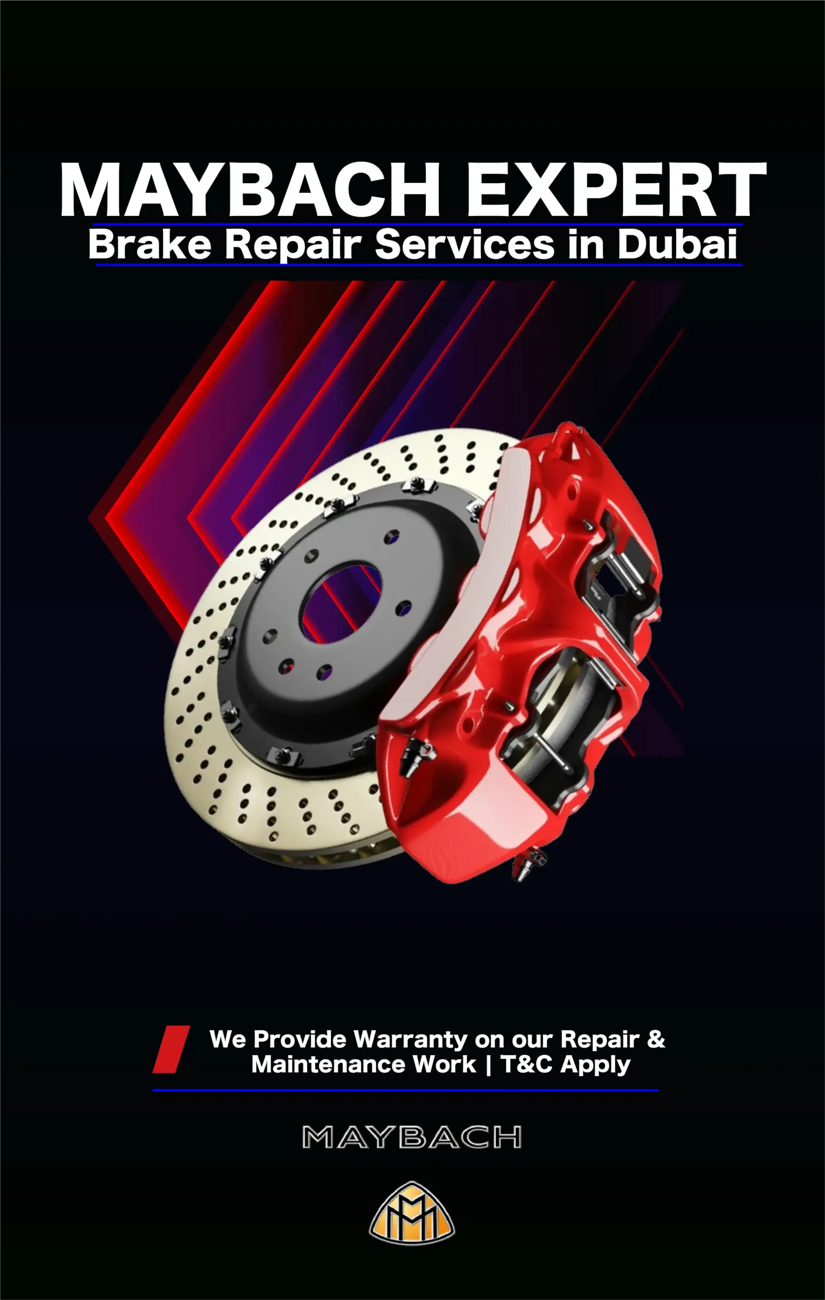 Expert Maybach Brake Service in Dubai