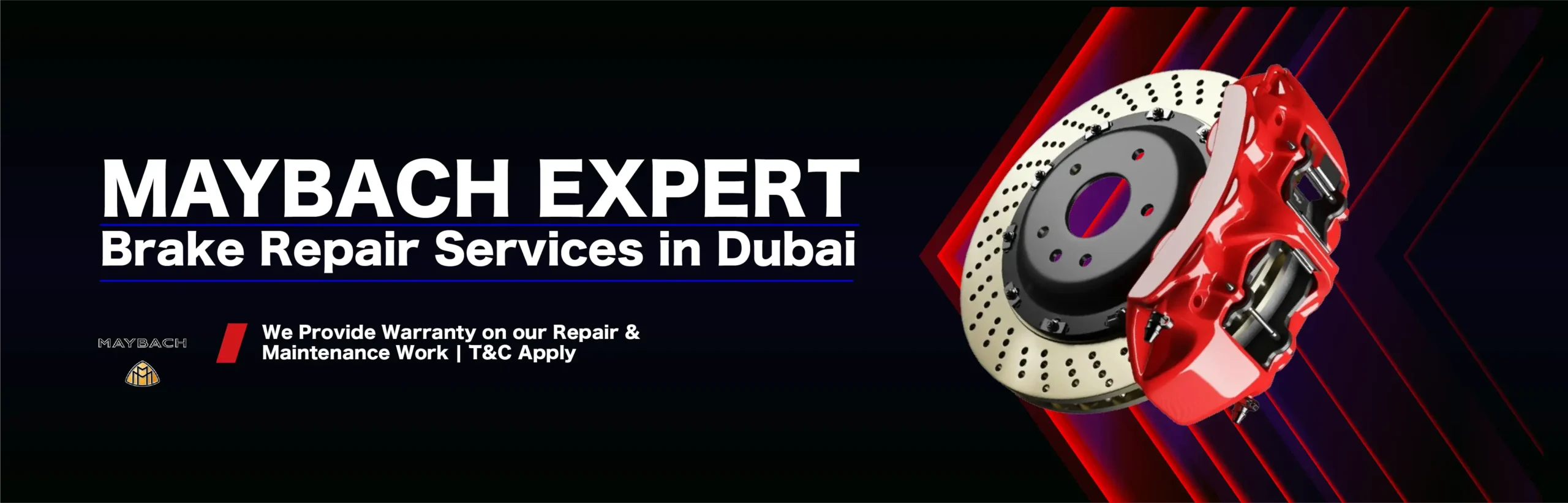 Expert Maybach Brake Service in Dubai