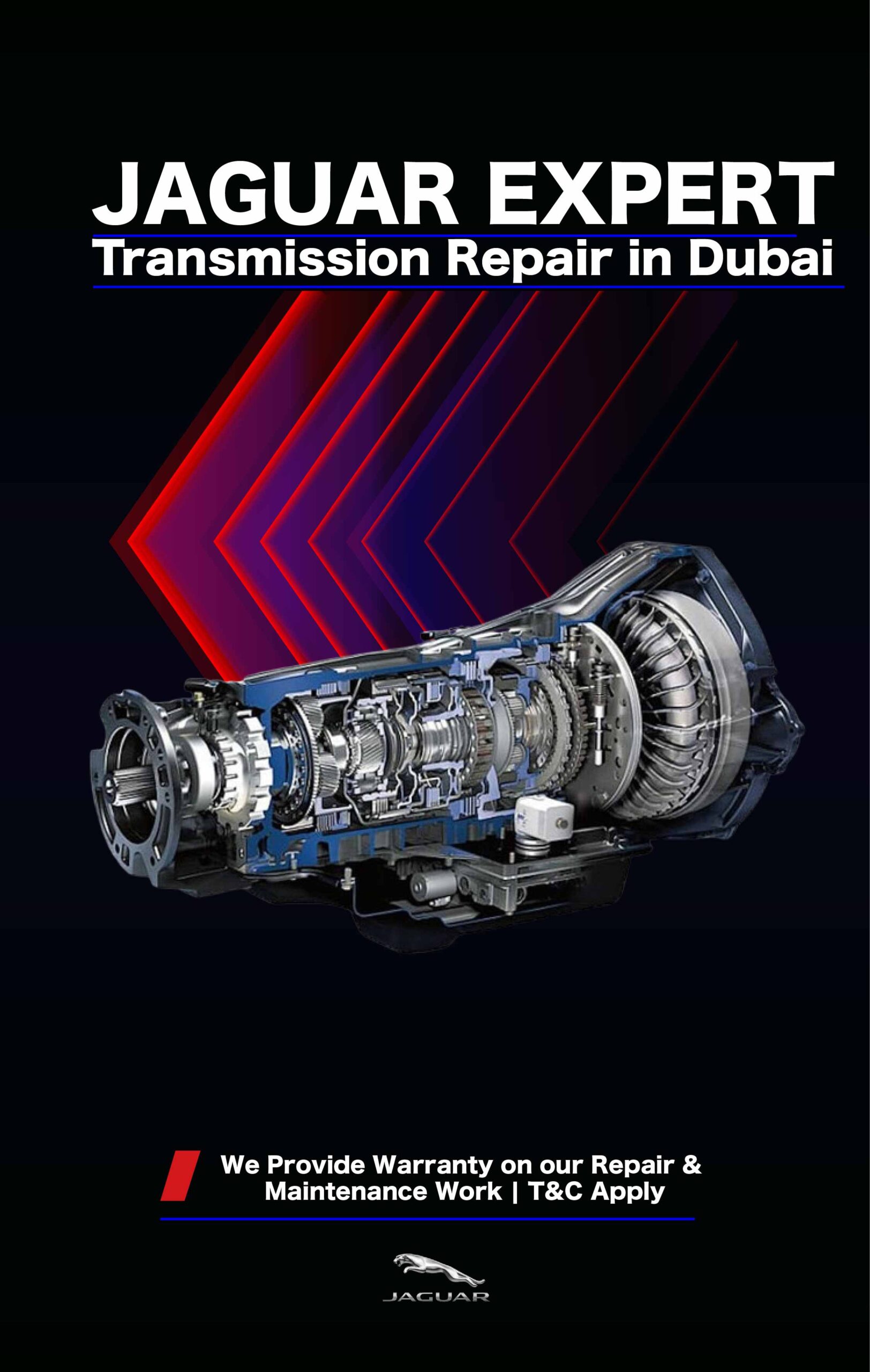 Jaguar Transmission Repair and Service in Dubai