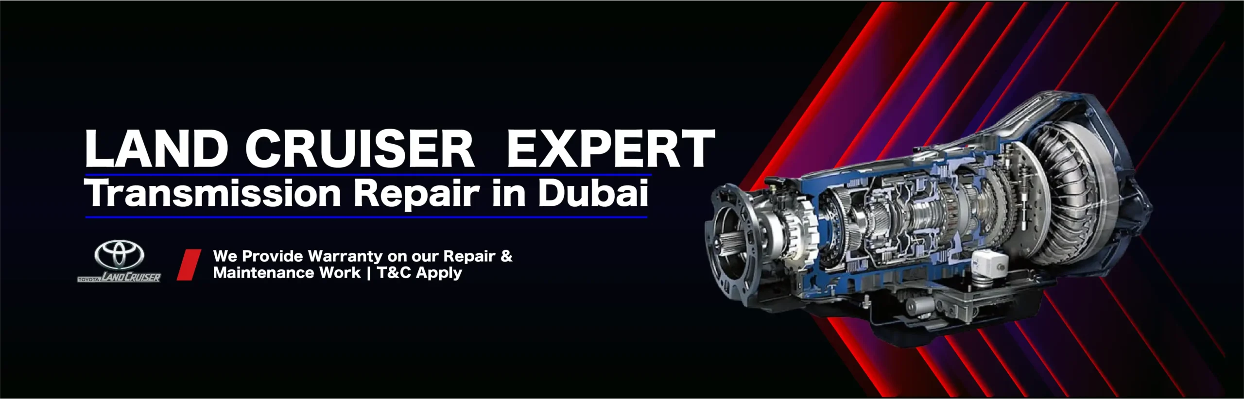 Expert Land Cruiser Transmission Repair Services in Dubai