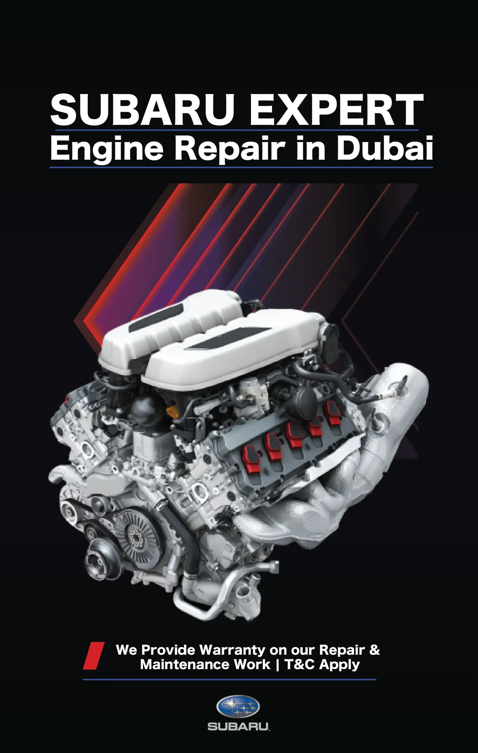 Expert Subaru Engine Repair Services in Dubai