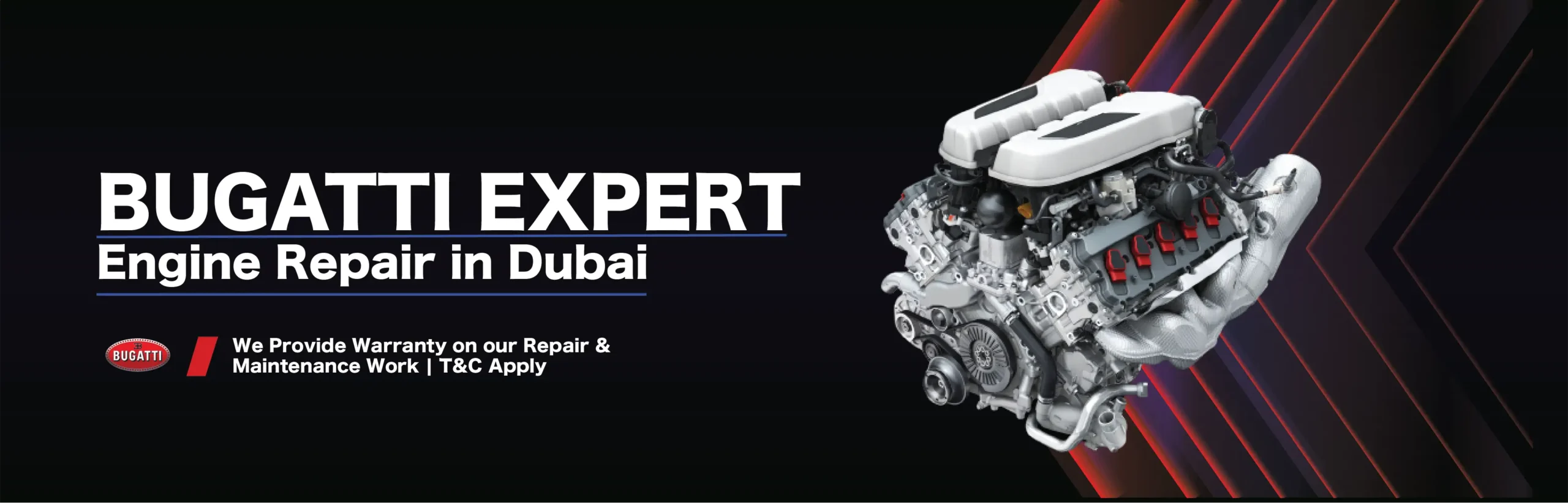 Expert Bugatti Engine Repair Services in Dubai