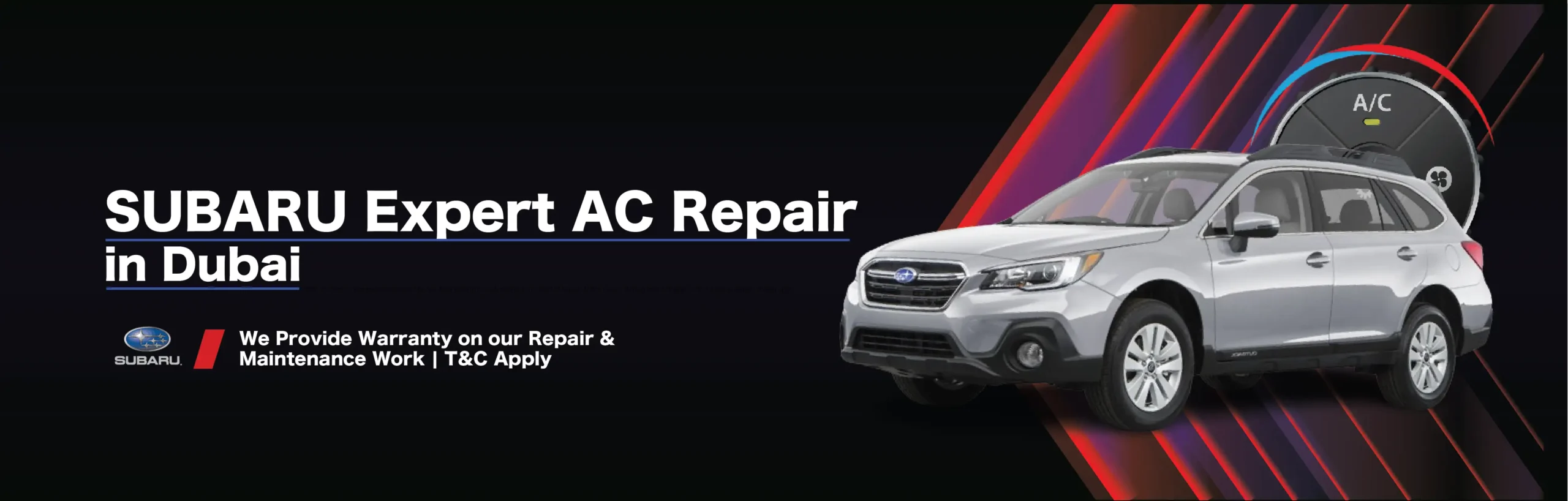 Subaru AC Repair and Service in Dubai