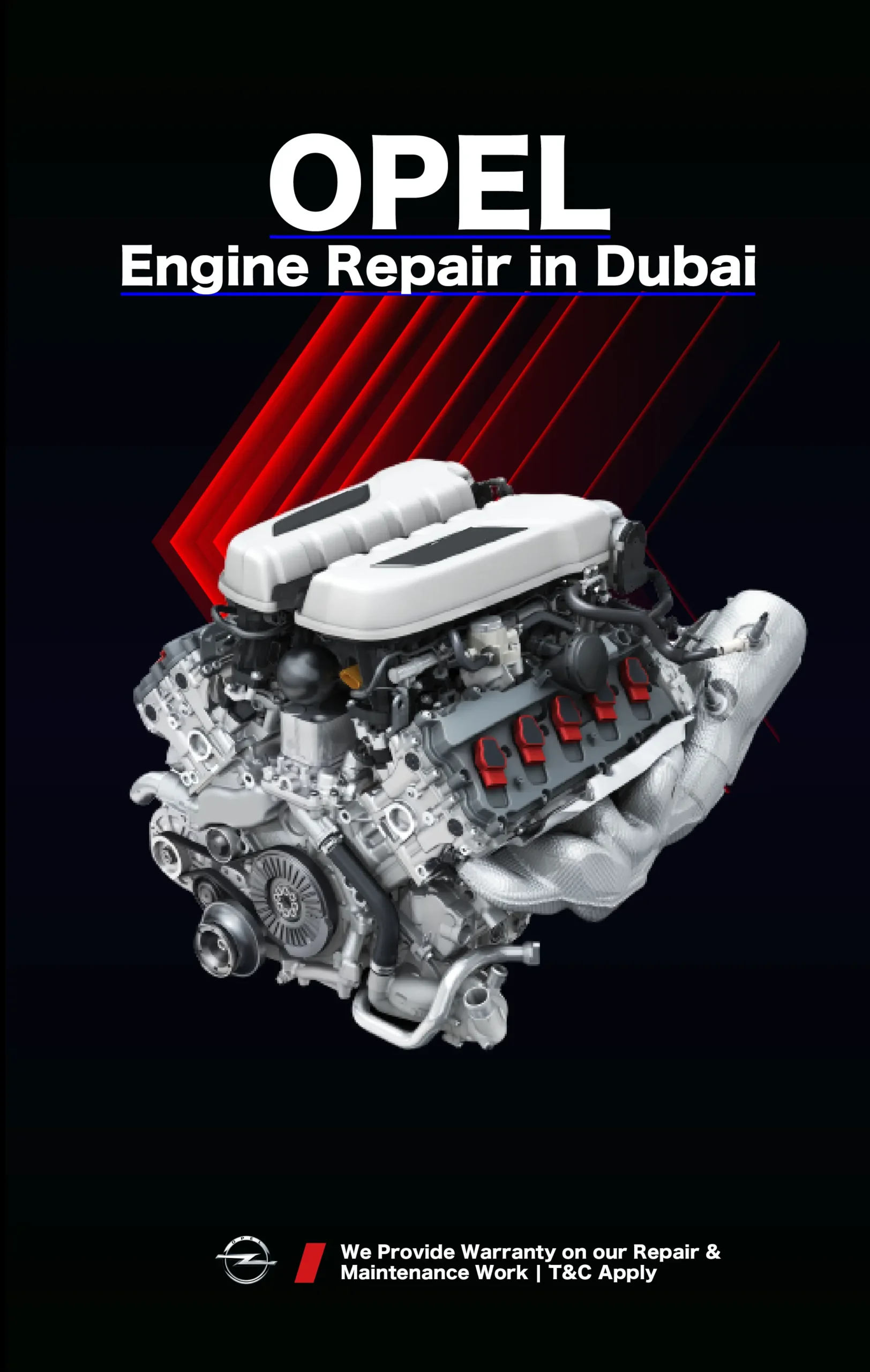 Expert Opel Engine Repair Services in Dubai