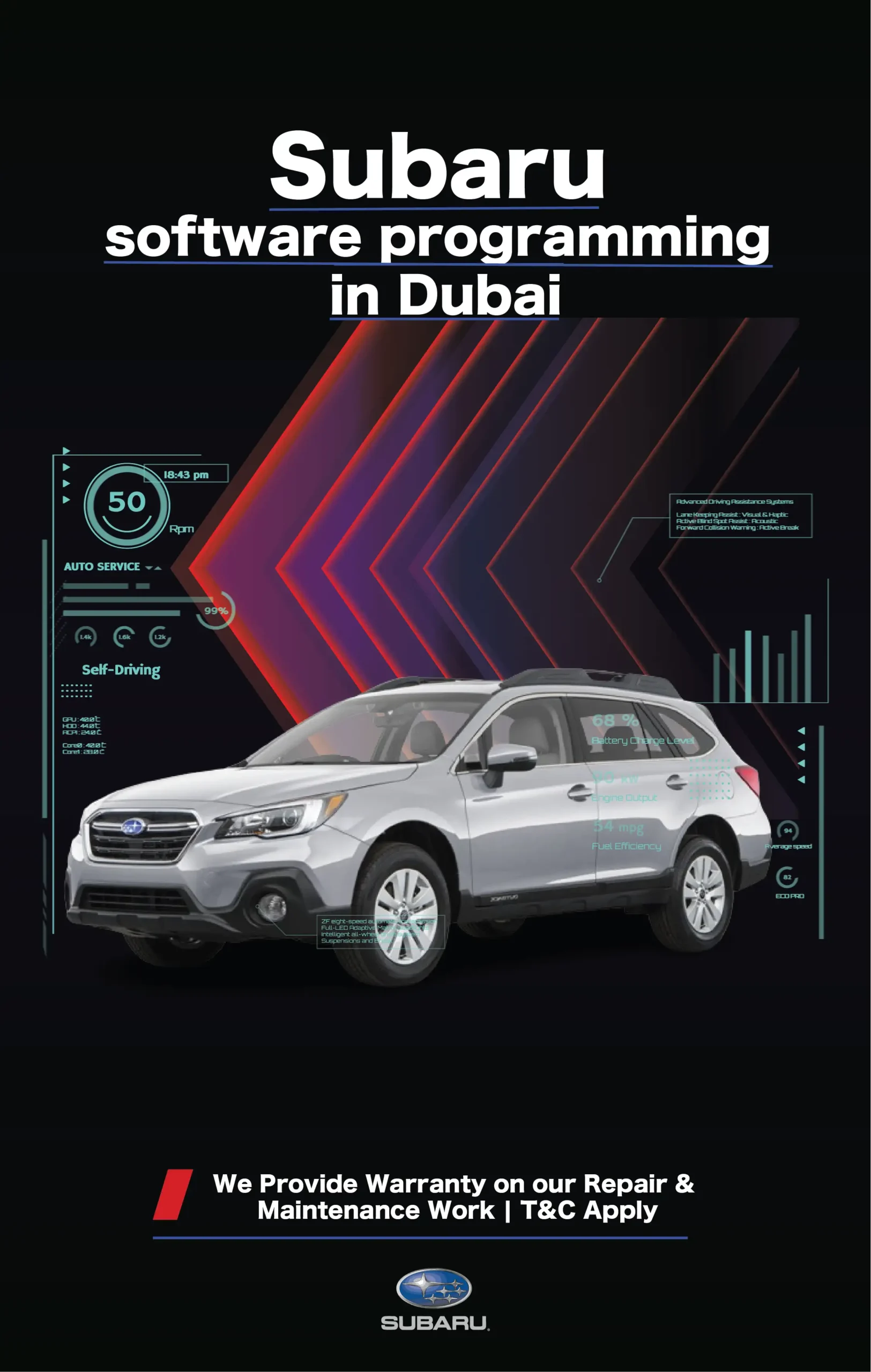 Subaru Software Programming Services in Dubai