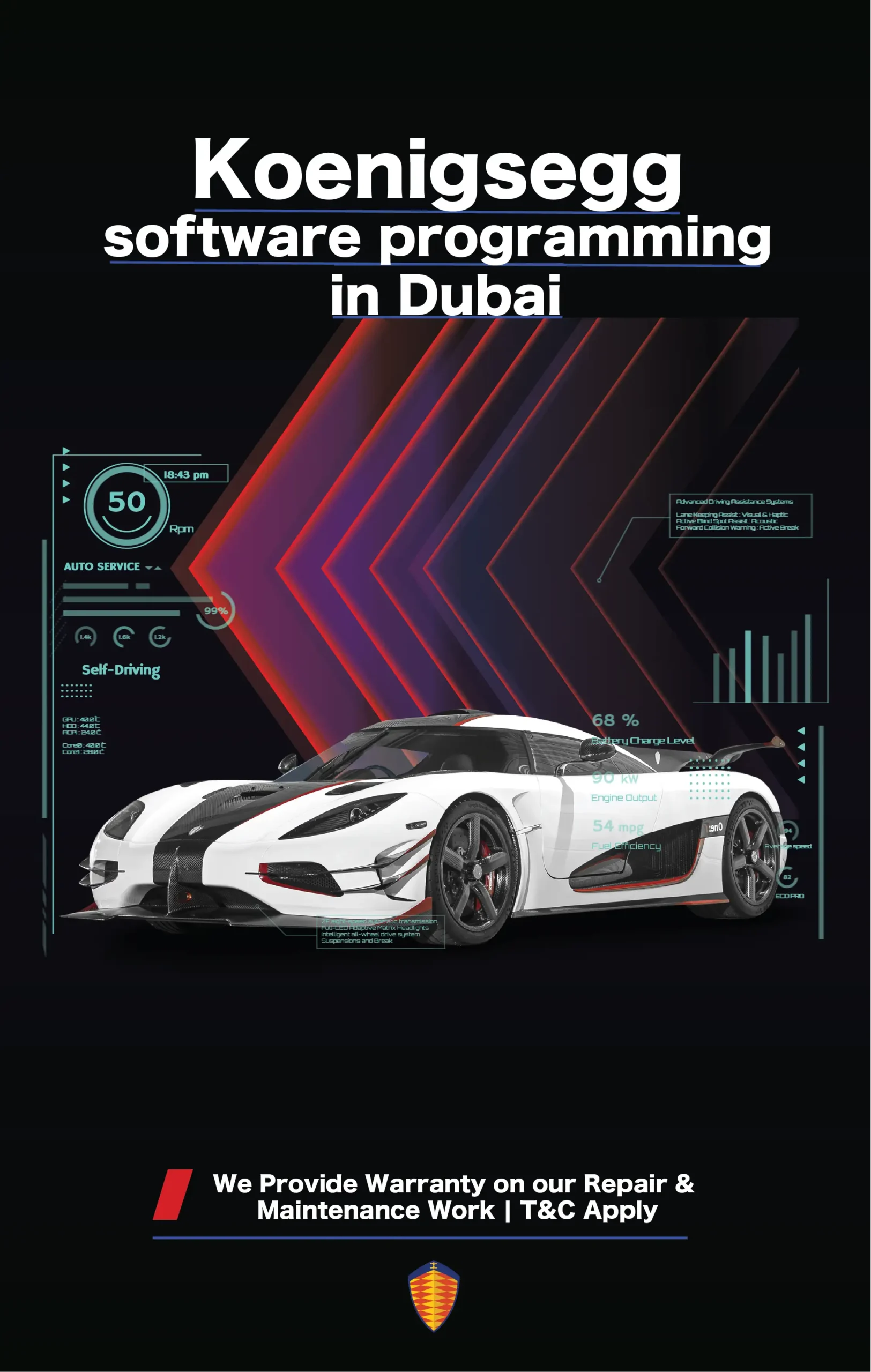 Koenigsegg Software Programming Services in Dubai