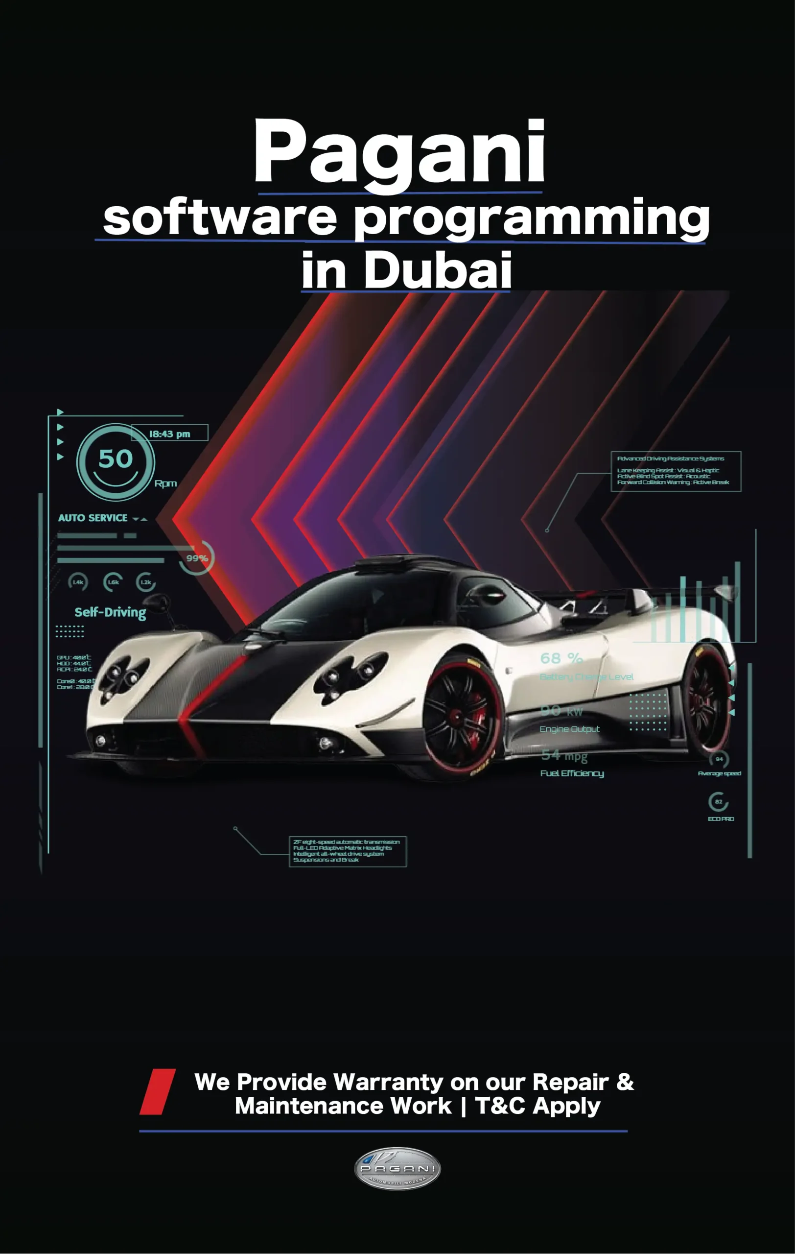 Pagani Software Programming Services in Dubai