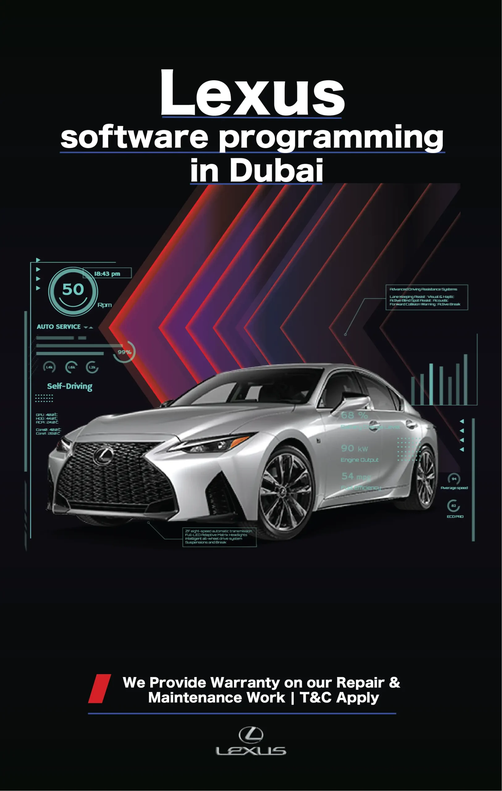 Lexus Software Programming Services in Dubai