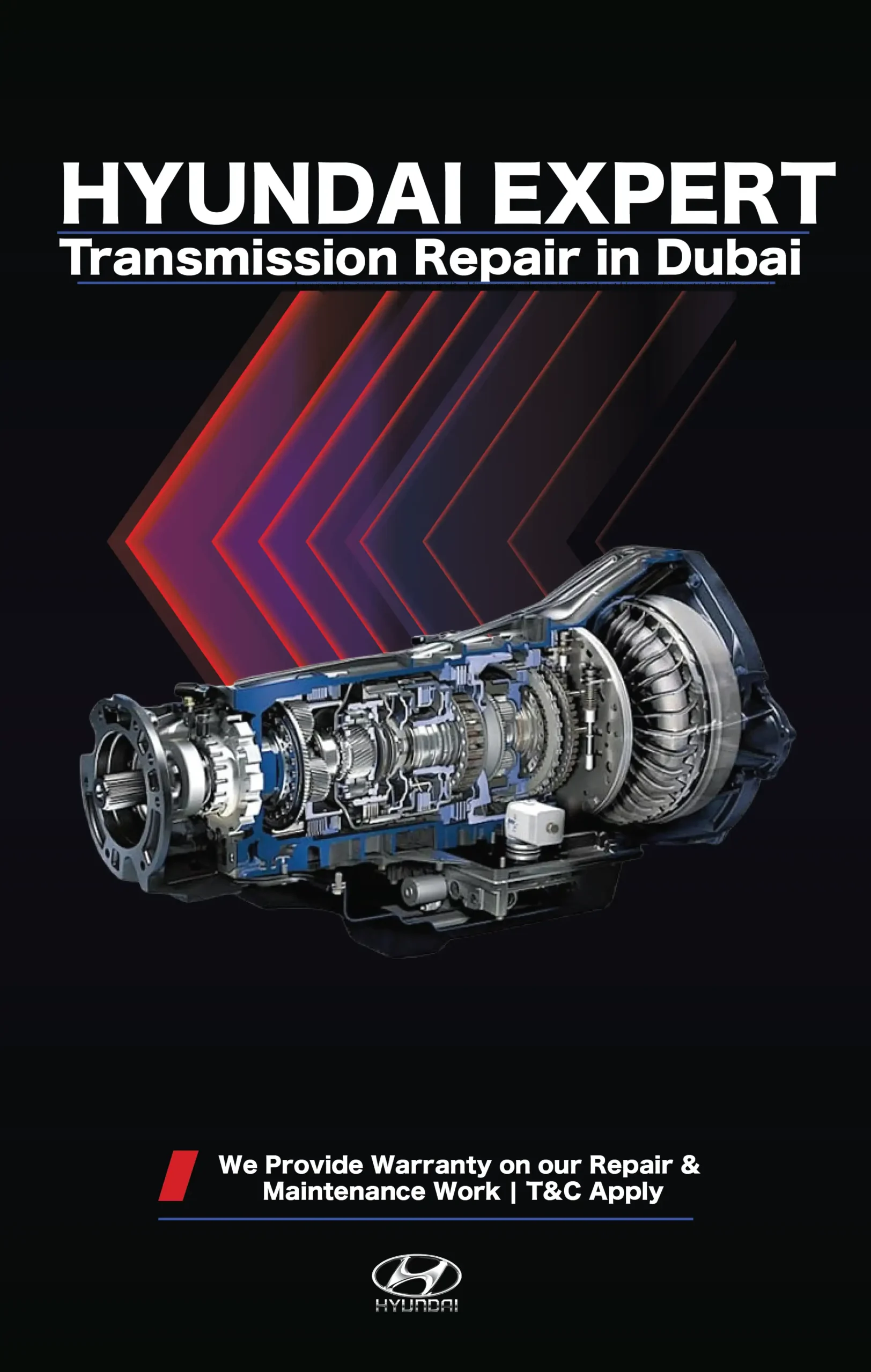 Hyundai Transmission Repair Services in Dubai