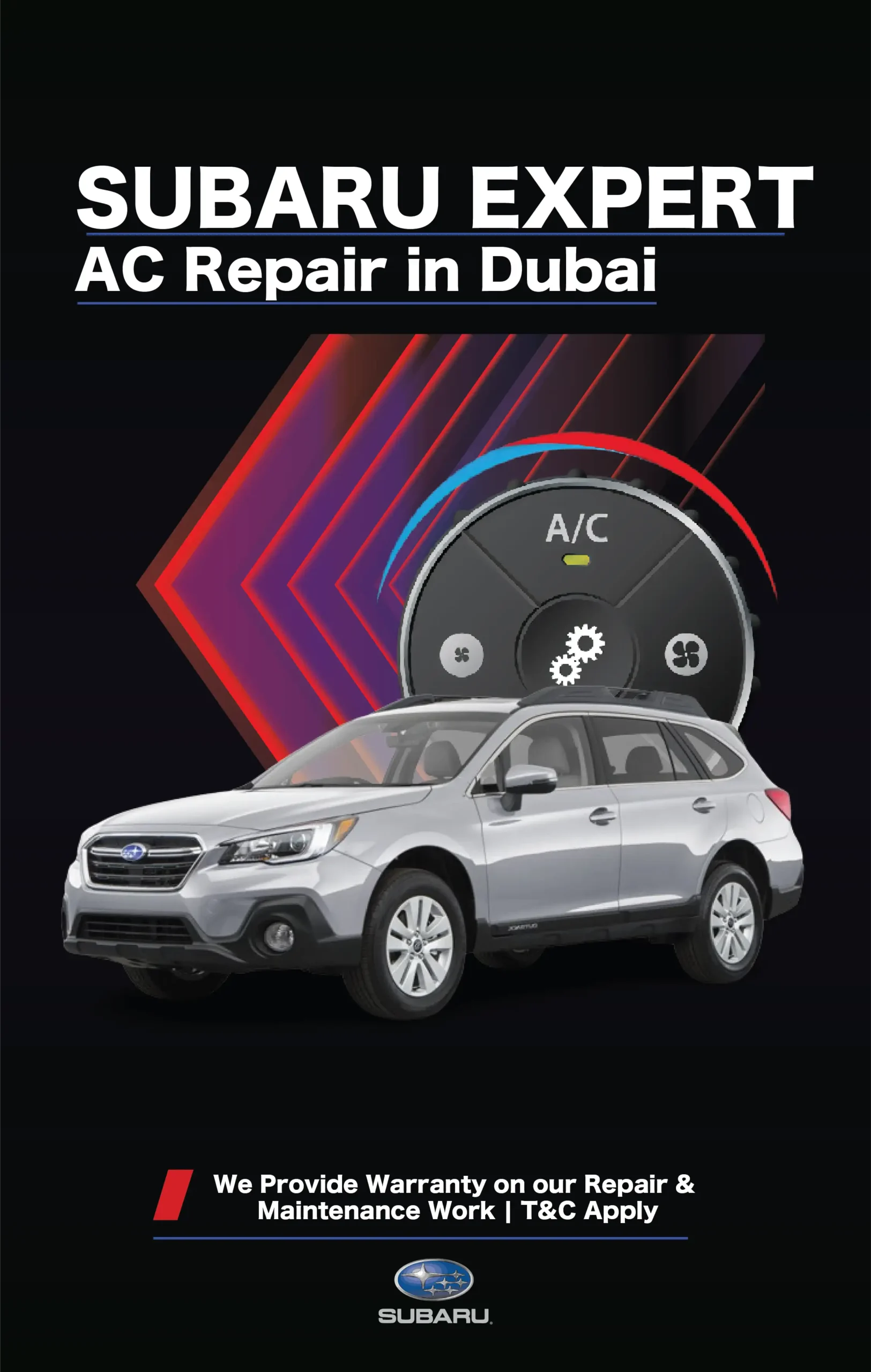 Subaru AC Repair and Service in Dubai