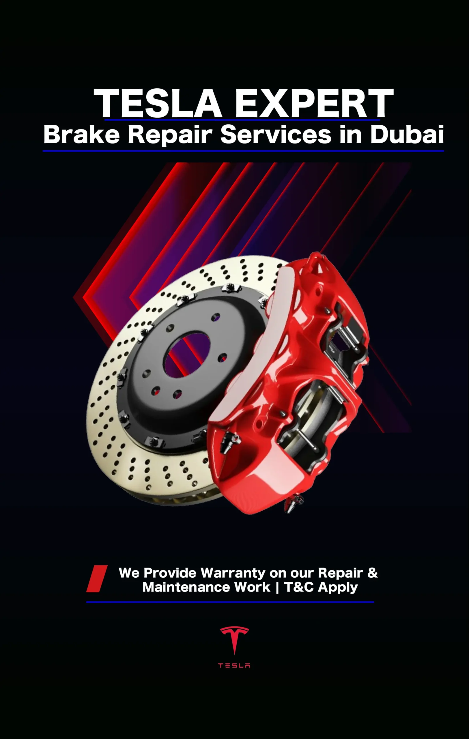 Expert Tesla Brake Service in Dubai