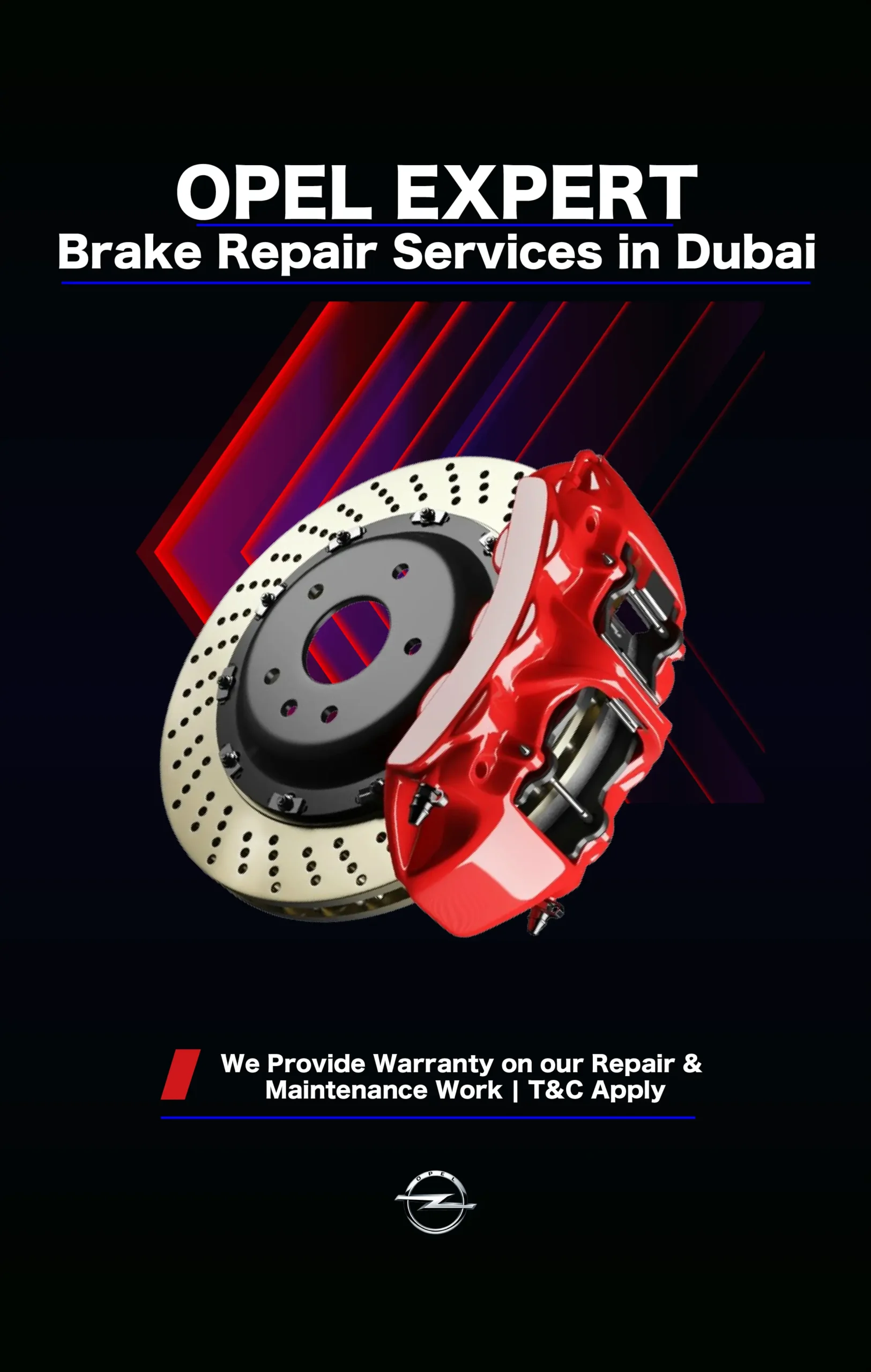 Expert Opel Brake Repair Service in Dubai