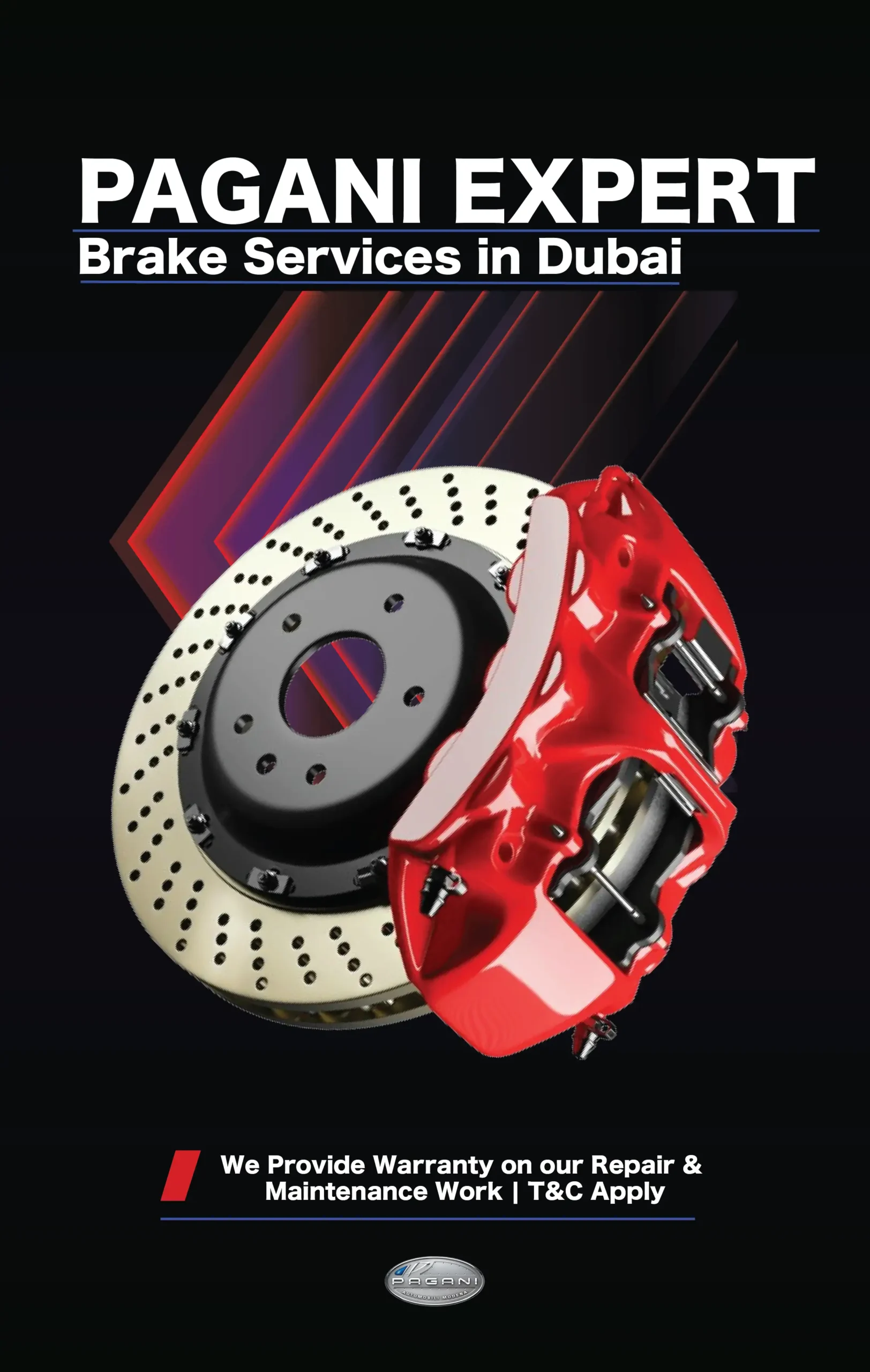 Expert Pagani Brake Repair Service in Dubai