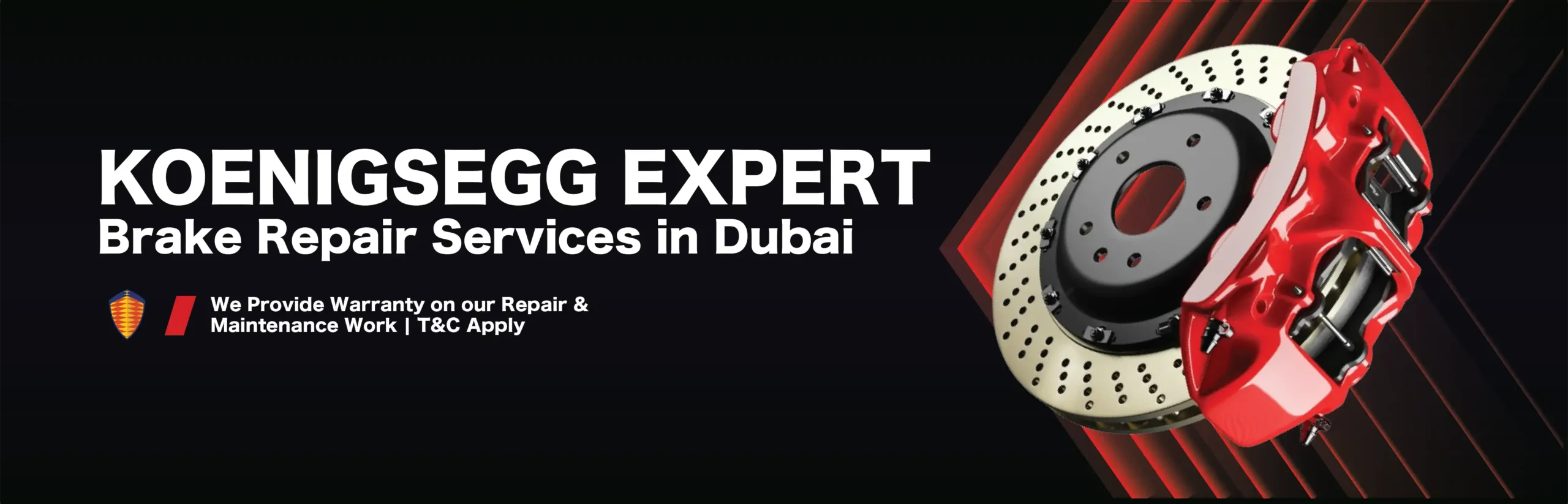 Koenigsegg Brake Repair Service in Dubai