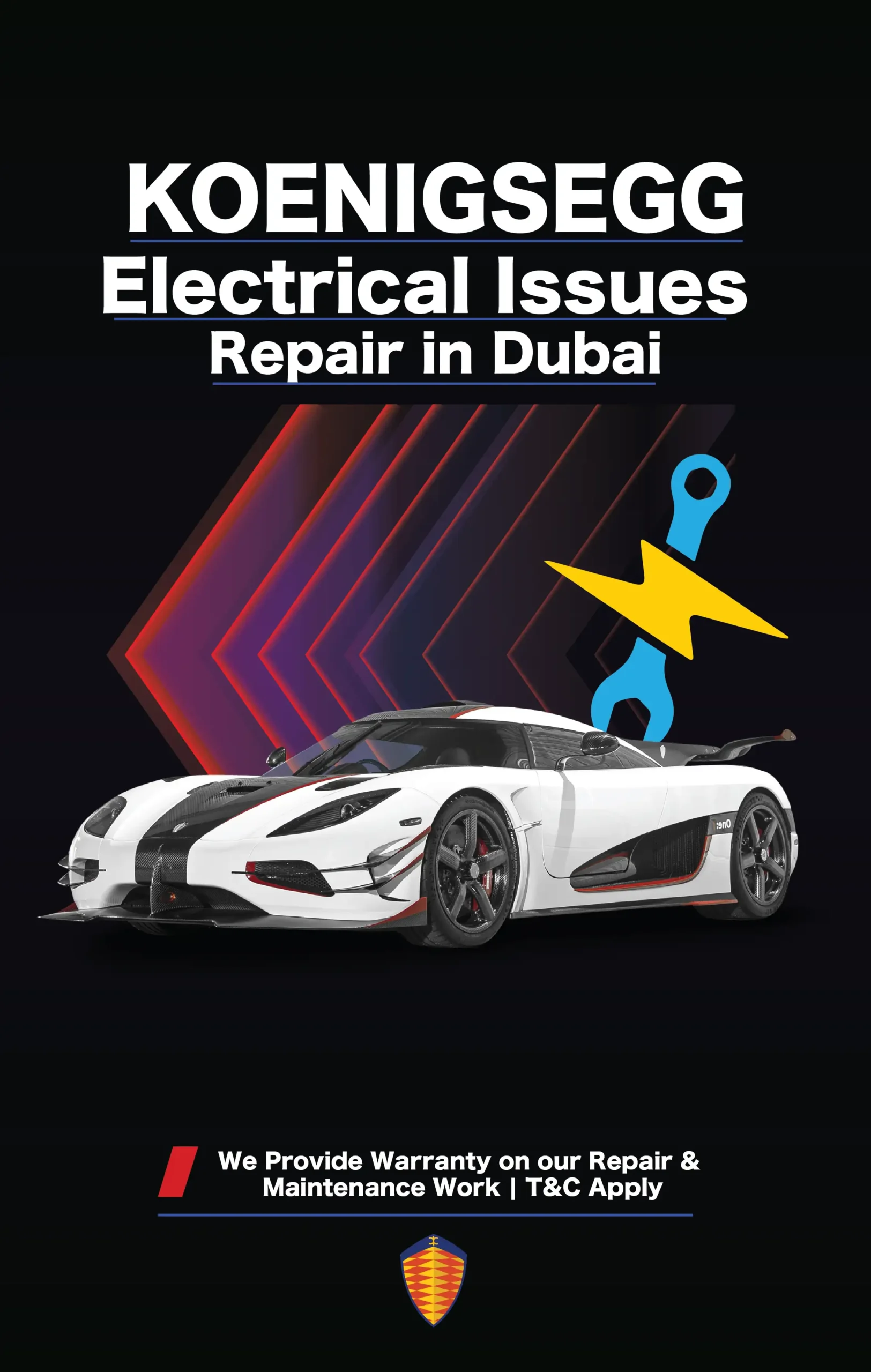 Koenigsegg Electrical System Repair Service