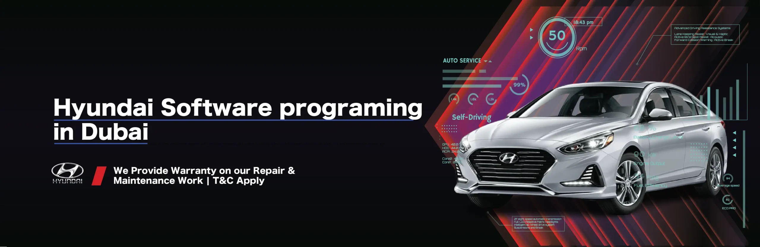 Hyundai Software Programming Services in Dubai