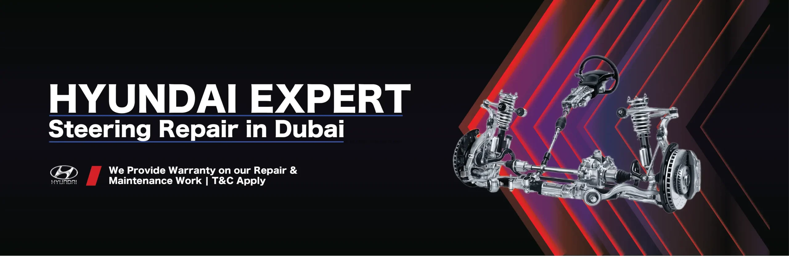 Hyundai Steering Repair and Service in Dubai